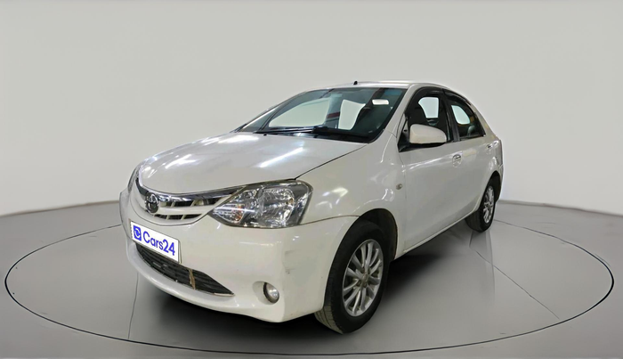 2011 Toyota Etios V, CNG, Manual, 1,41,610 km, exterior
