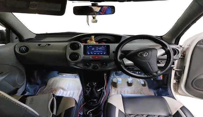 2011 Toyota Etios V, CNG, Manual, 1,41,610 km, interior