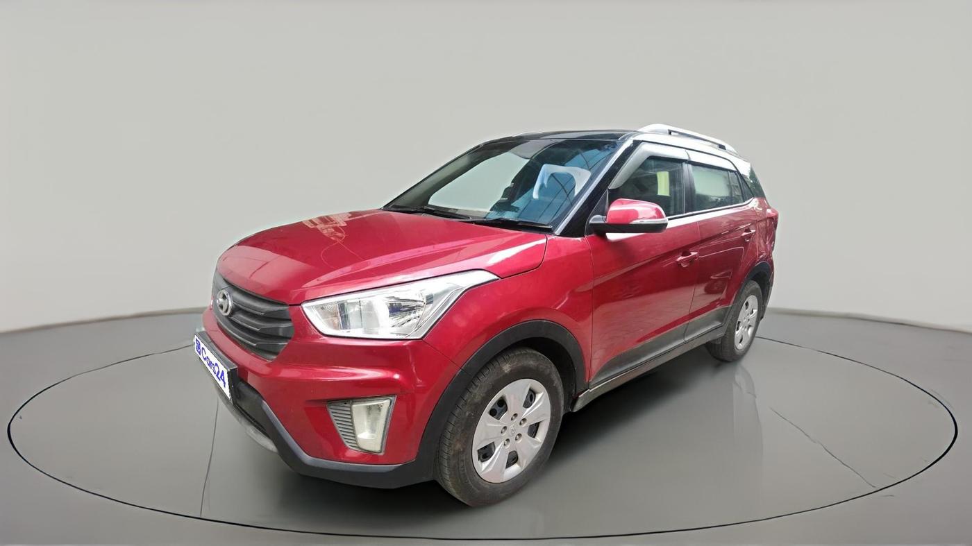 2018 Hyundai Creta E PLUS 1.6 PETROL, Petrol, Manual, 55,151 km, exterior