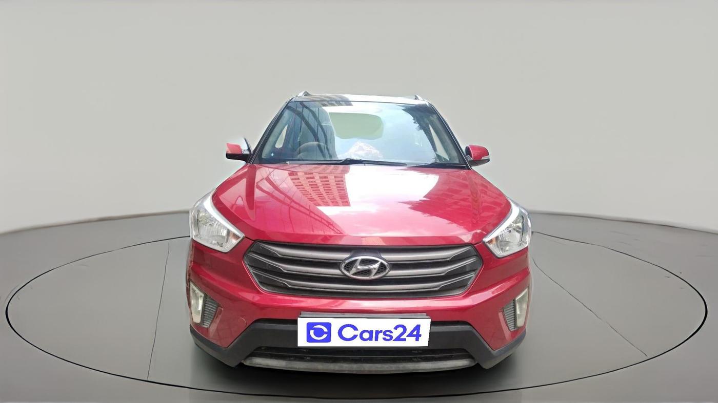 2018 Hyundai Creta E PLUS 1.6 PETROL, Petrol, Manual, 55,151 km, exterior
