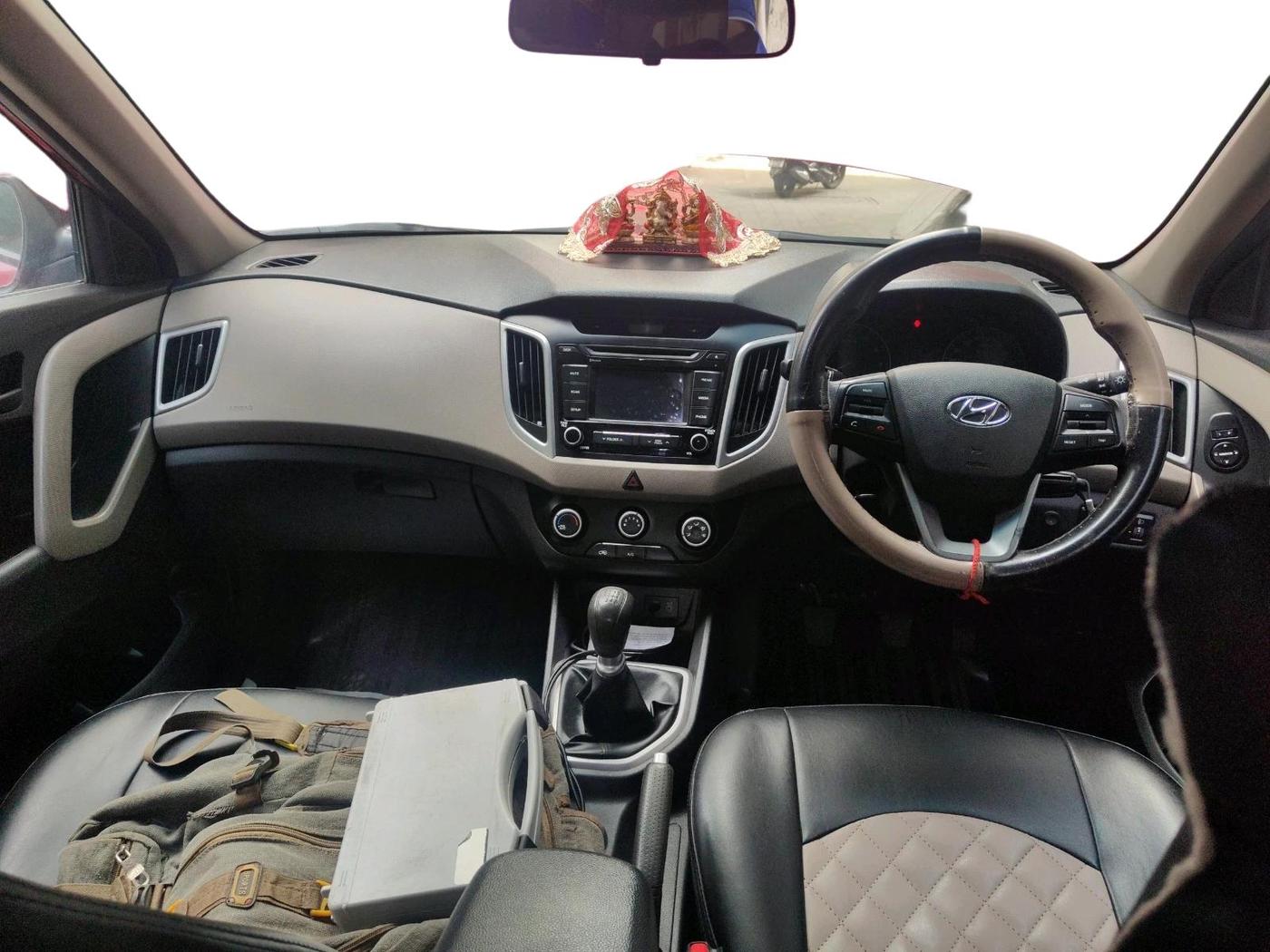 2018 Hyundai Creta E PLUS 1.6 PETROL, Petrol, Manual, 55,151 km, interior