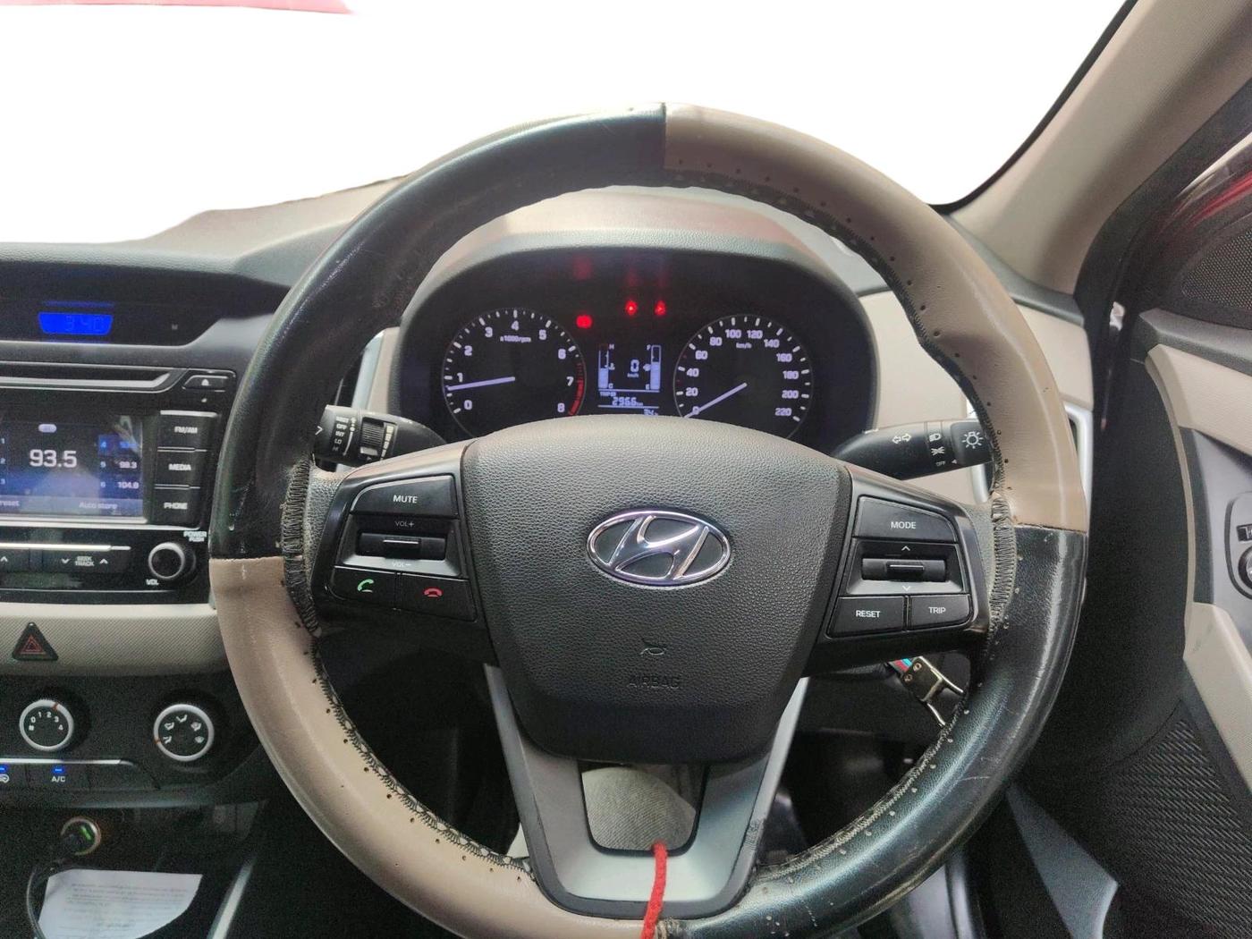 2018 Hyundai Creta E PLUS 1.6 PETROL, Petrol, Manual, 55,151 km, interior