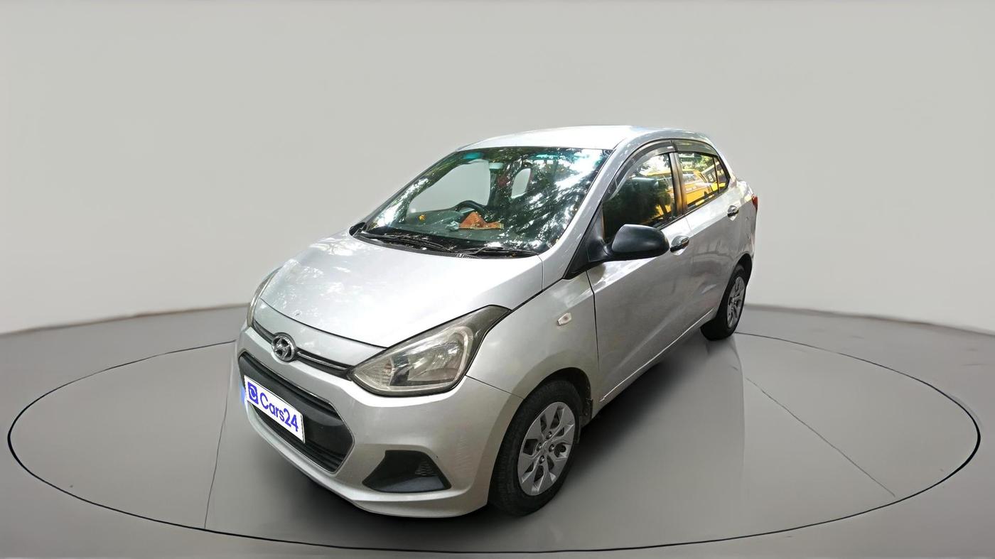 2016 Hyundai Xcent BASE 1.2, CNG, Manual, 1,54,424 km, exterior