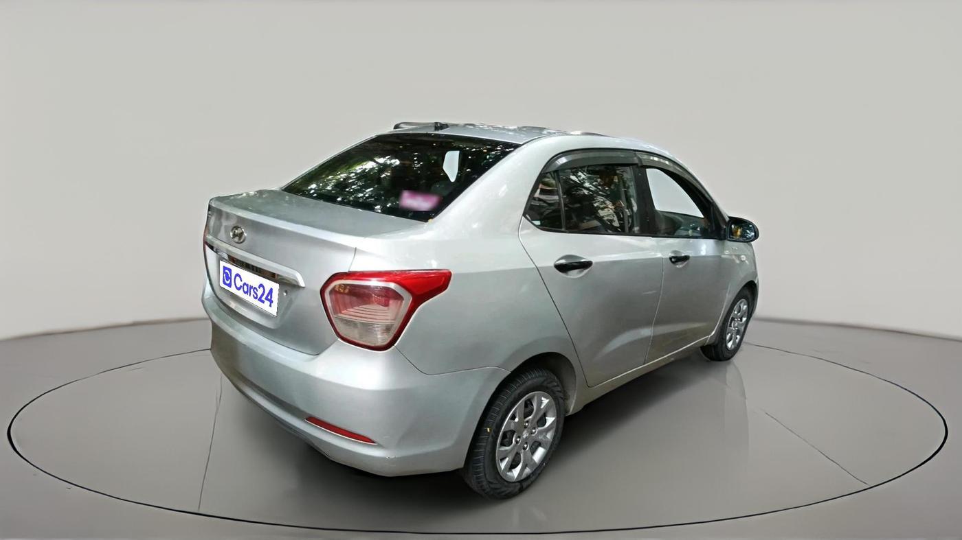 2016 Hyundai Xcent BASE 1.2, CNG, Manual, 1,54,424 km, exterior