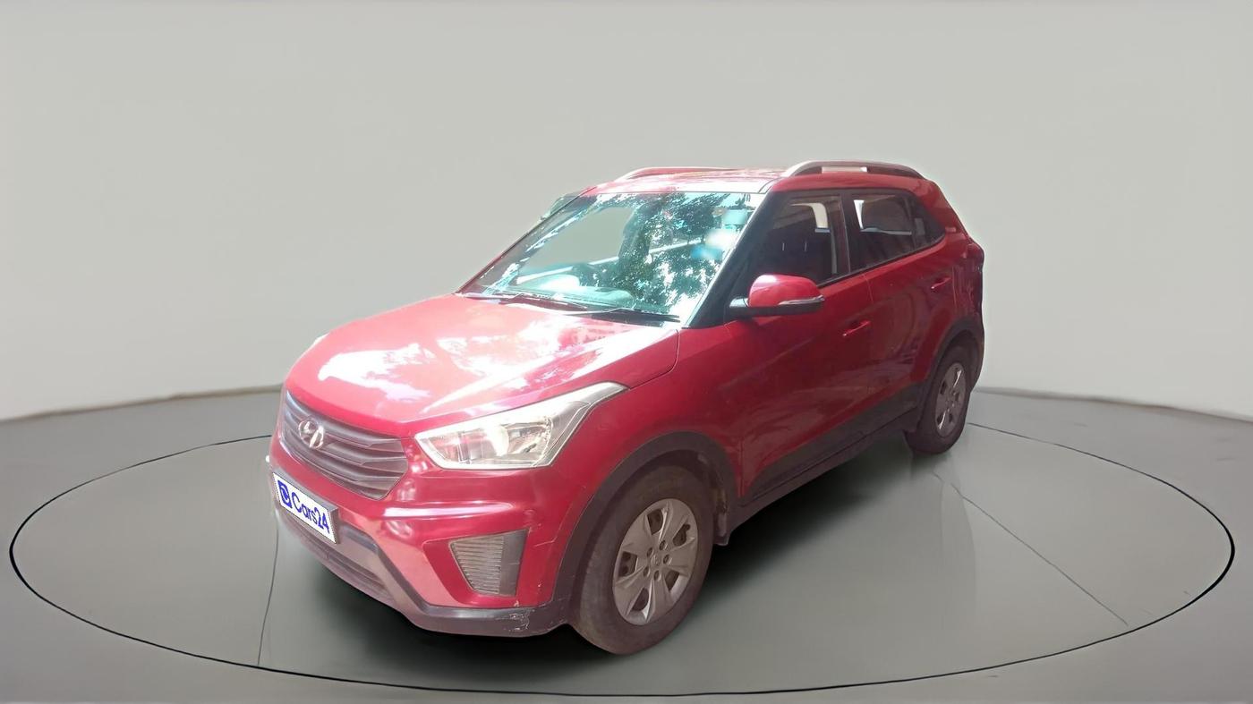 2017 Hyundai Creta E PLUS 1.6 PETROL, Petrol, Manual, 66,595 km, exterior