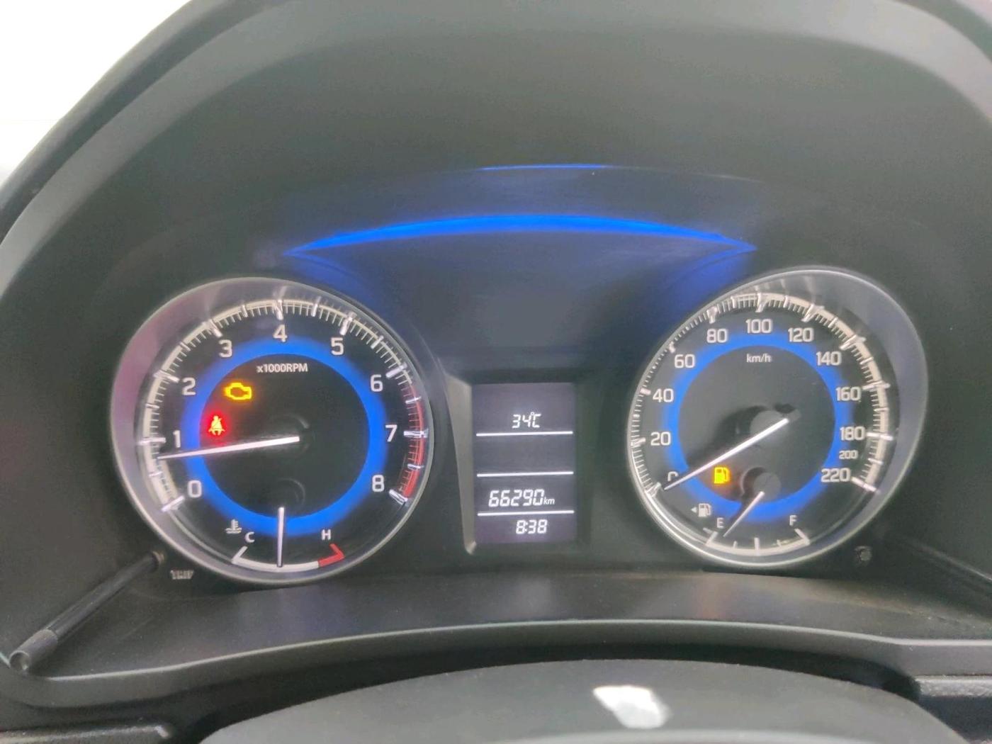 2016 Maruti Baleno DELTA PETROL 1.2, CNG, Manual, 66,290 km, interior