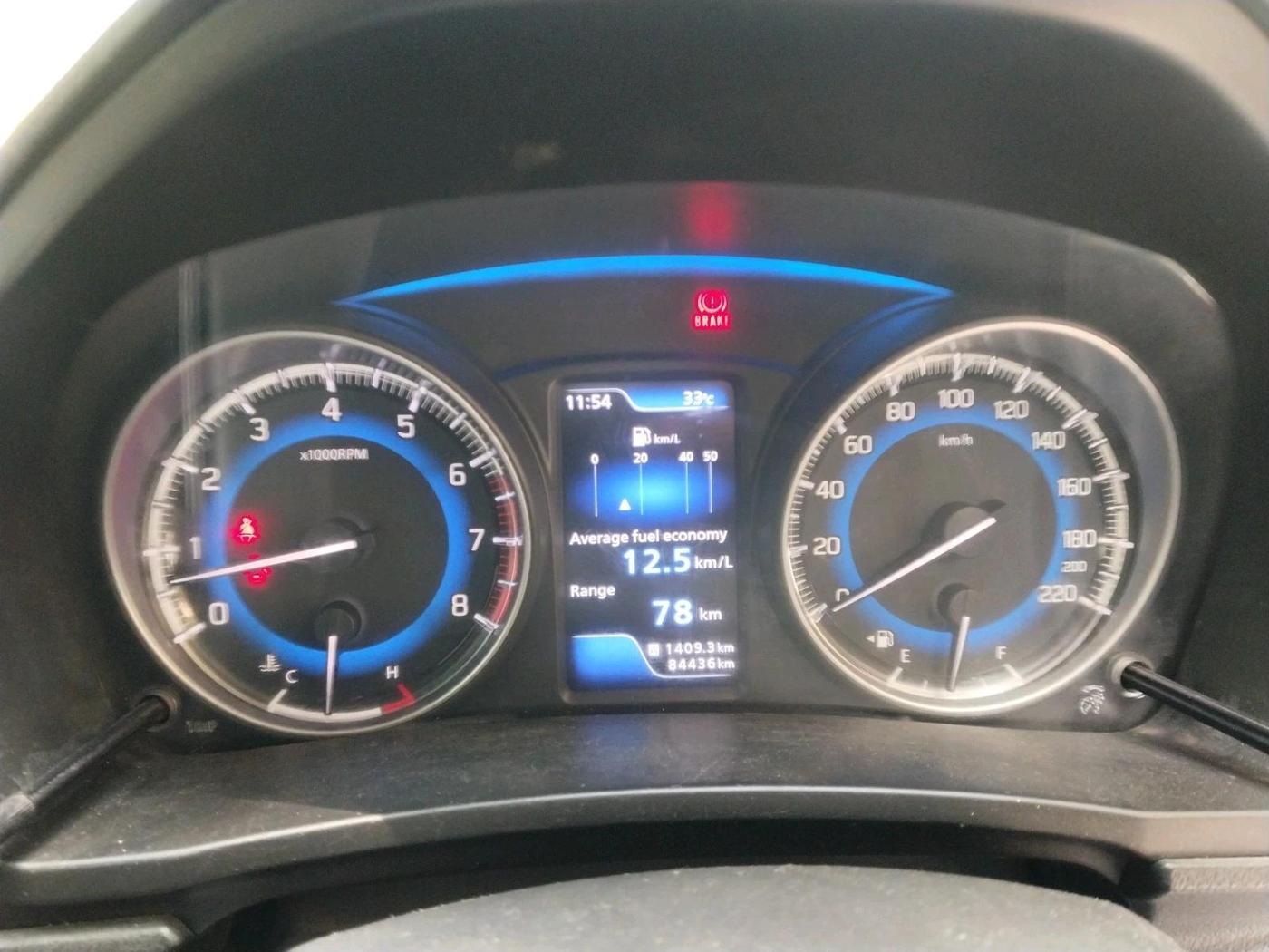 2017 Maruti Baleno ALPHA PETROL 1.2, Petrol, Manual, 84,436 km, interior