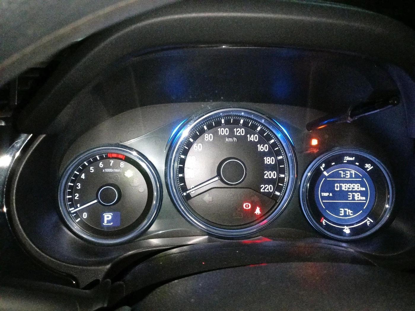 2017 Honda City 1.5L I-VTE V CVT, CNG, Automatic, 78,993 km, interior