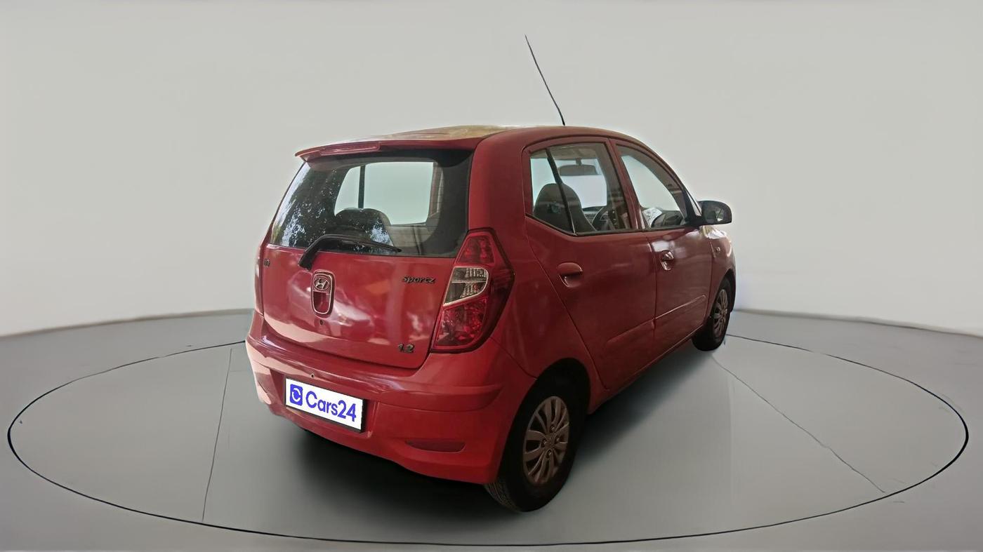 2013 Hyundai i10 SPORTZ 1.2, Petrol, Manual, 77,925 km, exterior