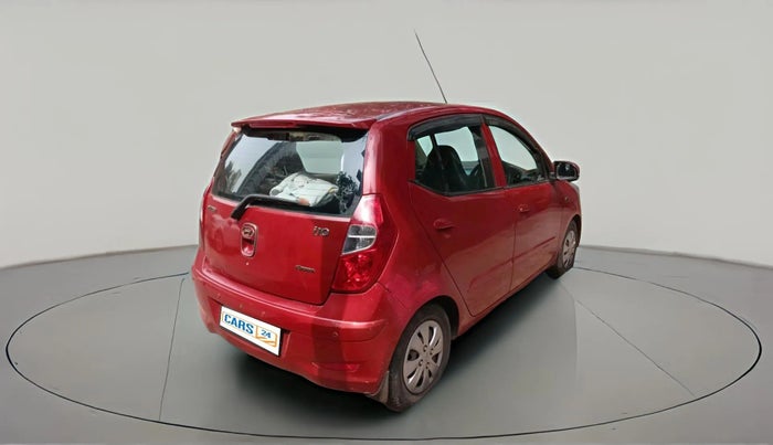 2011 Hyundai i10 SPORTZ 1.2 AT, CNG, Automatic, 51,829 km, exterior