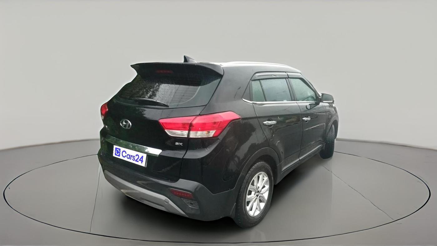 2018 Hyundai Creta SX 1.6 DIESEL, Diesel, Manual, 1,24,727 km, exterior