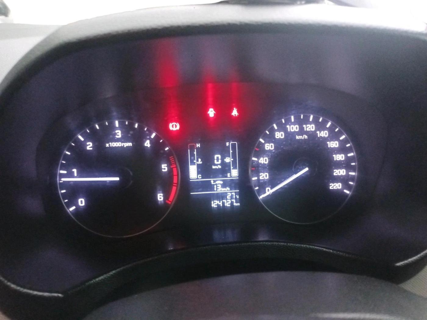 2018 Hyundai Creta SX 1.6 DIESEL, Diesel, Manual, 1,24,727 km, interior