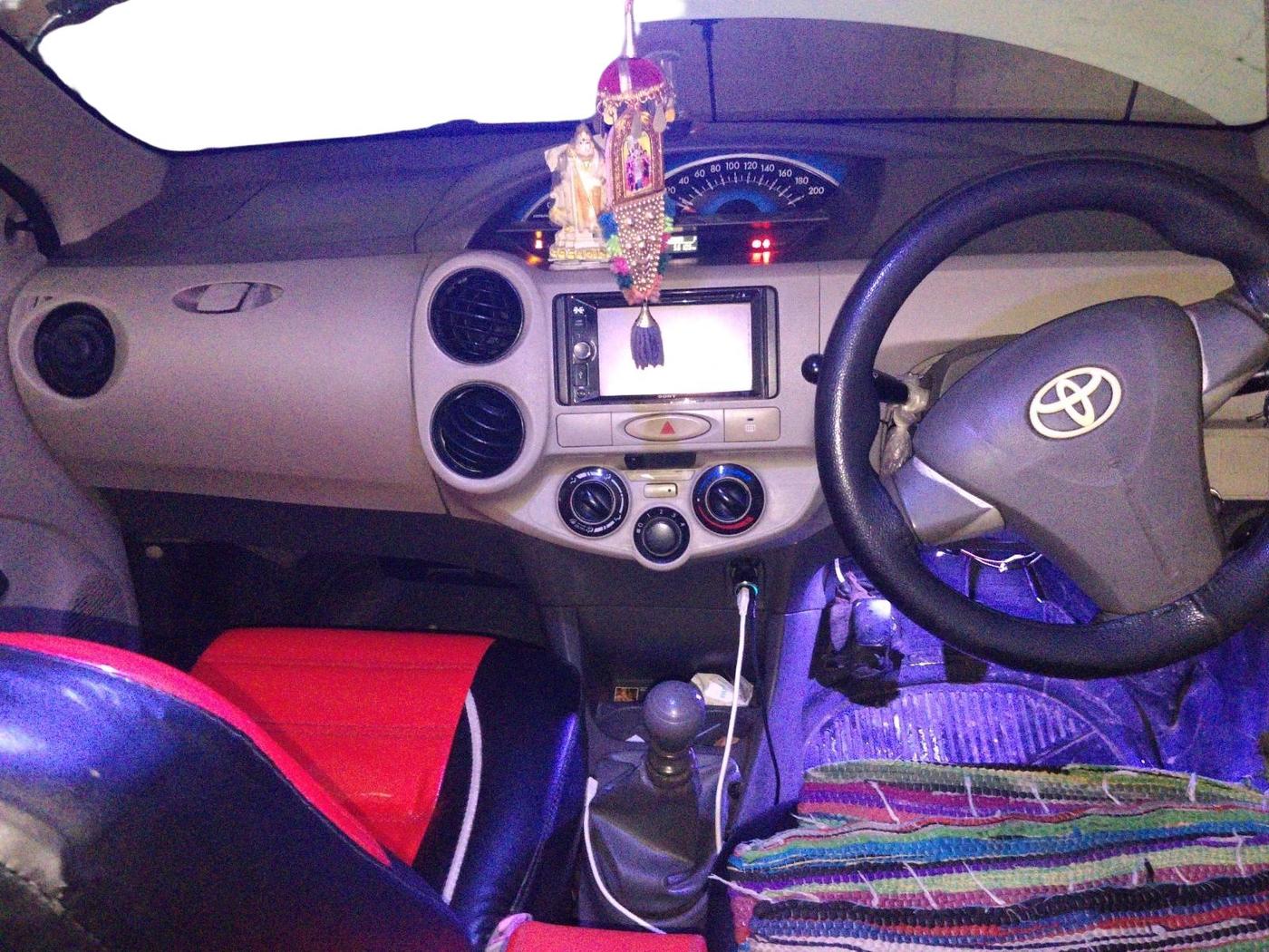 2016 Toyota Etios GD, Diesel, Manual, 56,105 km, interior