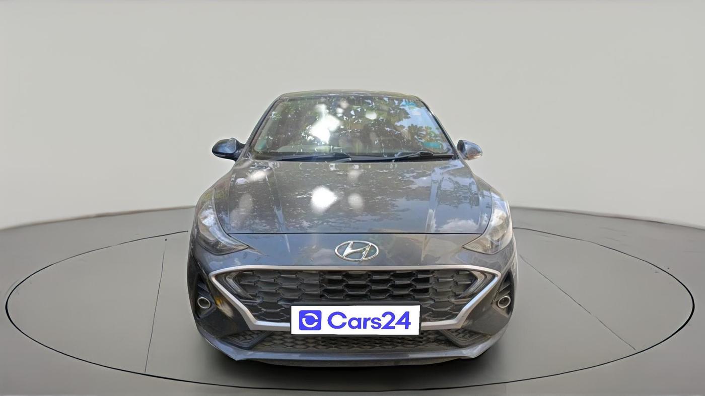 2022 Hyundai AURA SX 1.2 CNG, CNG, Manual, 37,477 km, exterior