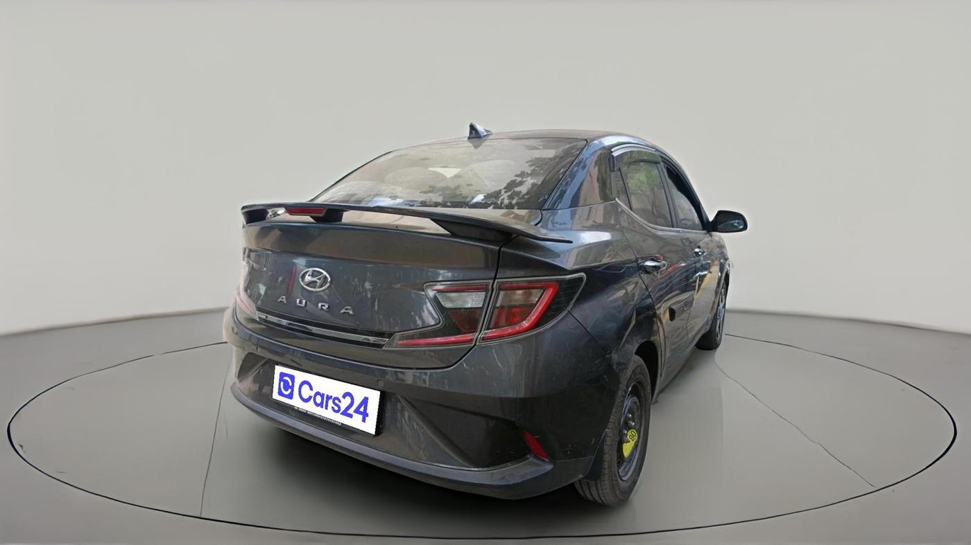 2022 Hyundai AURA SX 1.2 CNG, CNG, Manual, 37,477 km, exterior
