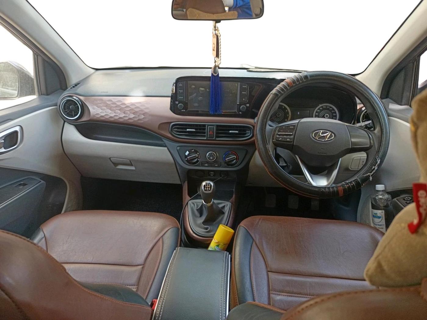2022 Hyundai AURA SX 1.2 CNG, CNG, Manual, 37,477 km, interior