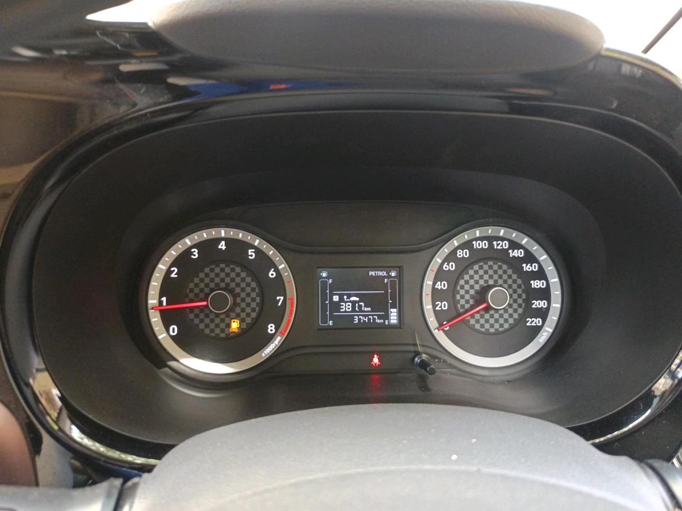 2022 Hyundai AURA SX 1.2 CNG, CNG, Manual, 37,477 km, interior