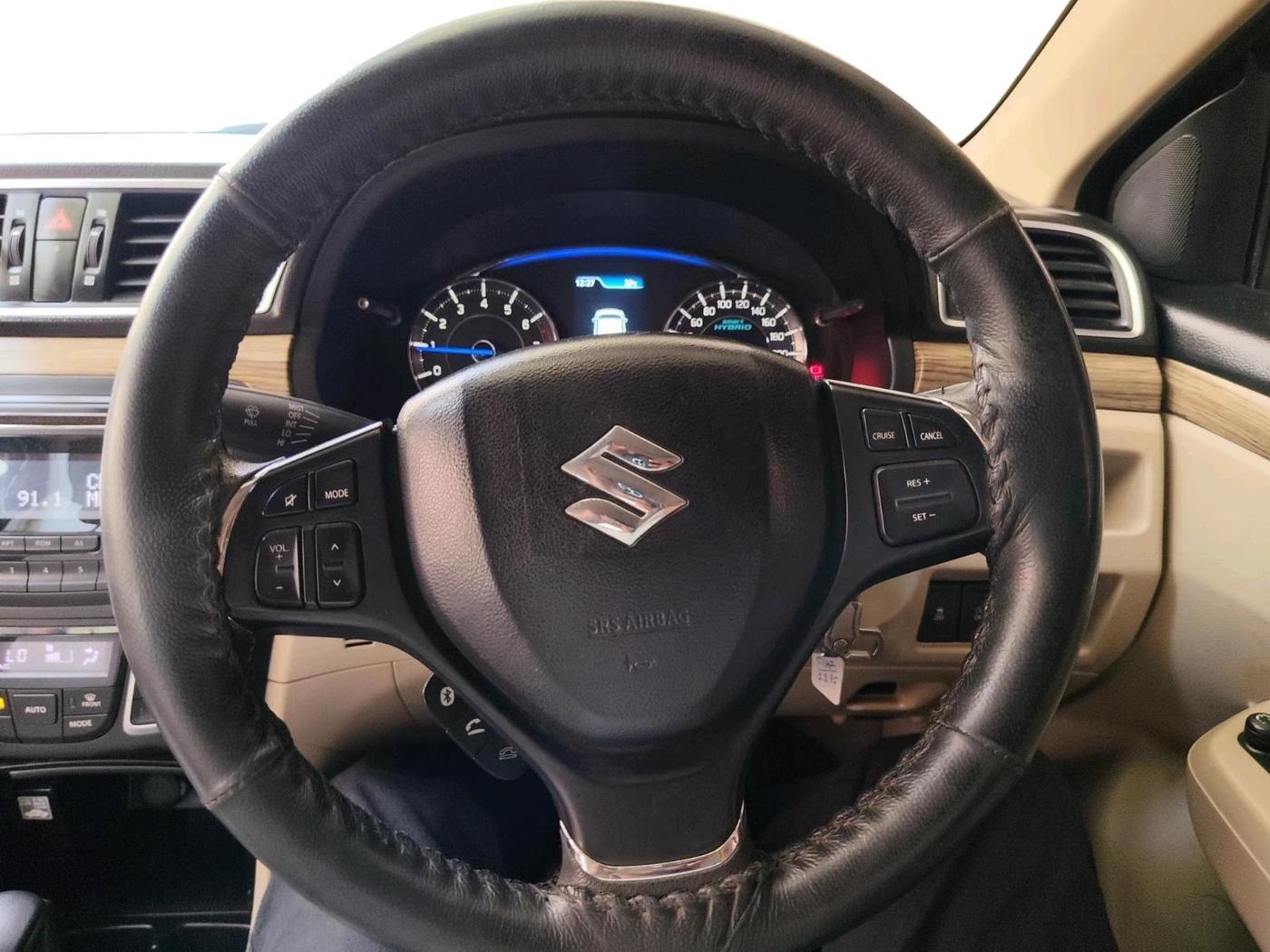 2018 Maruti Ciaz DELTA AT 1.5 SHVS PETROL, Petrol, Automatic, 52,561 km, interior