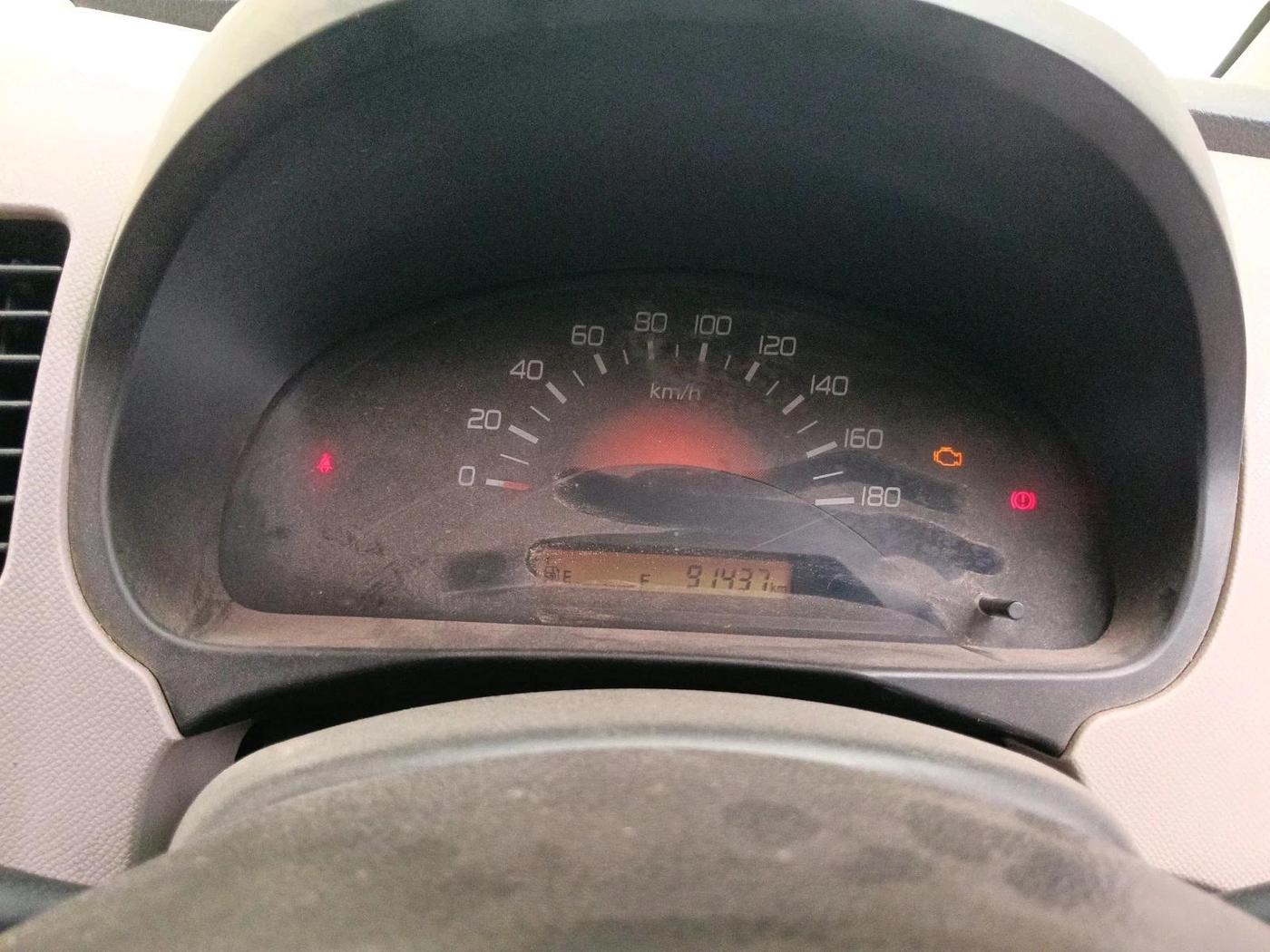 2013 Maruti Wagon R 1.0 LXI CNG, CNG, Manual, 91,437 km, interior