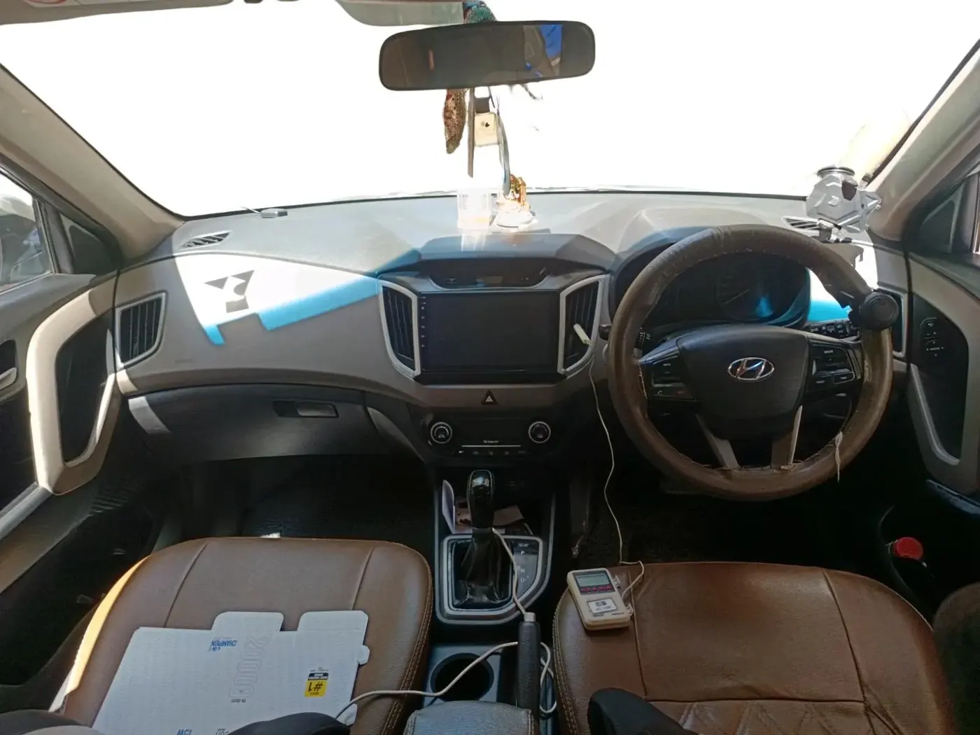 2016 Hyundai Creta SX PLUS AT 1.6 DIESEL, Diesel, Automatic, 78,491 km, interior