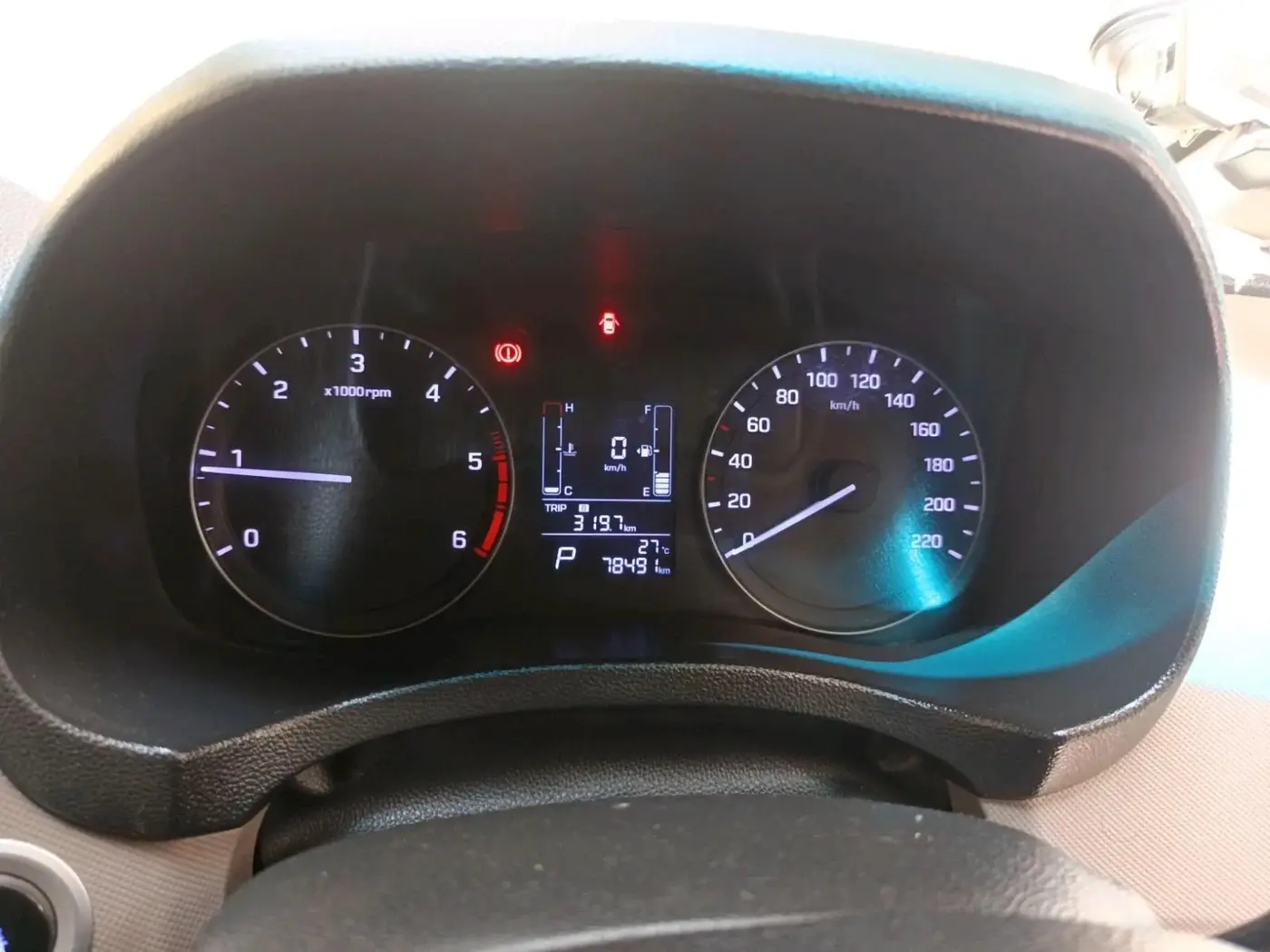 2016 Hyundai Creta SX PLUS AT 1.6 DIESEL, Diesel, Automatic, 78,491 km, interior