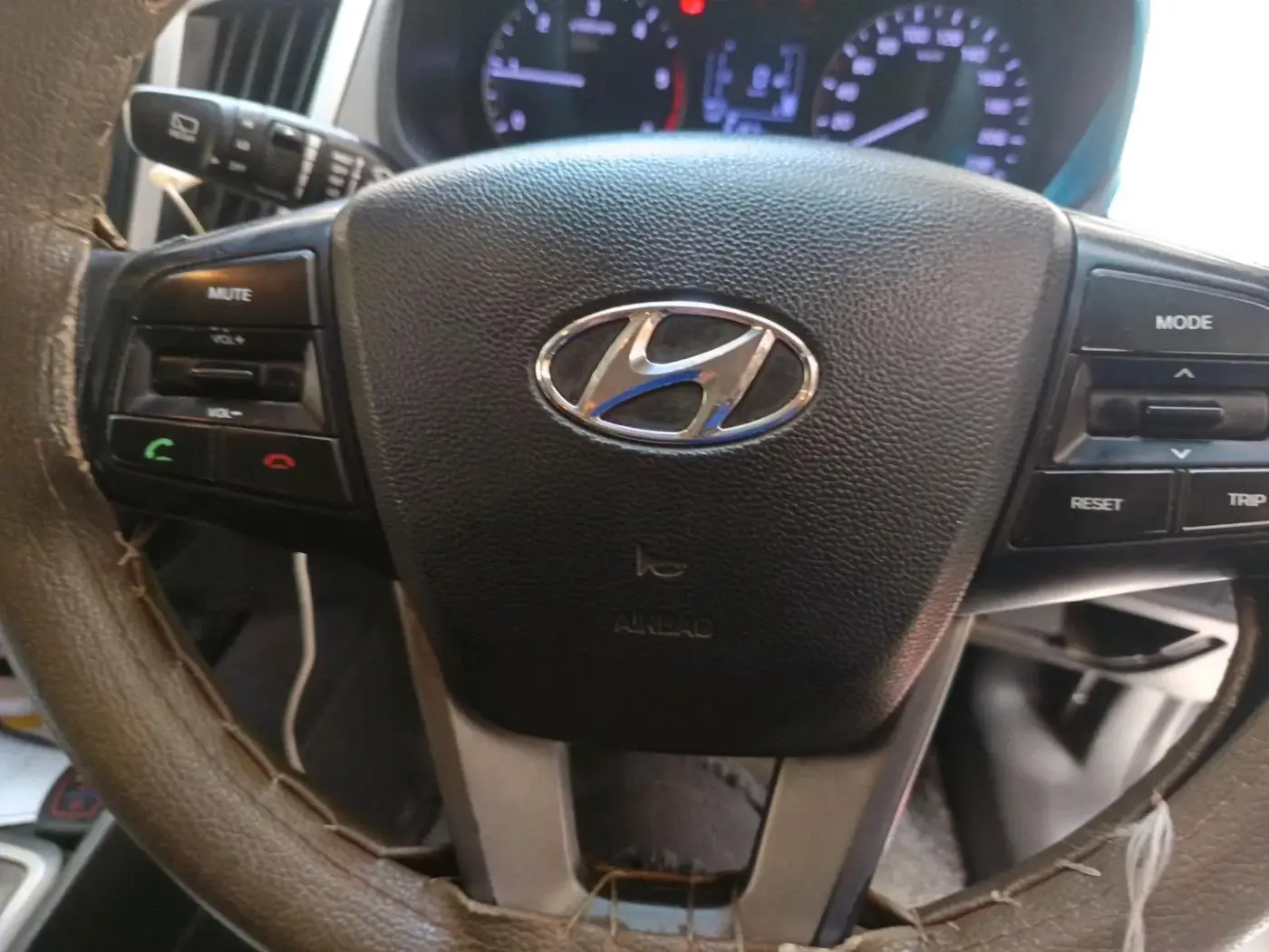 2016 Hyundai Creta SX PLUS AT 1.6 DIESEL, Diesel, Automatic, 78,491 km, interior