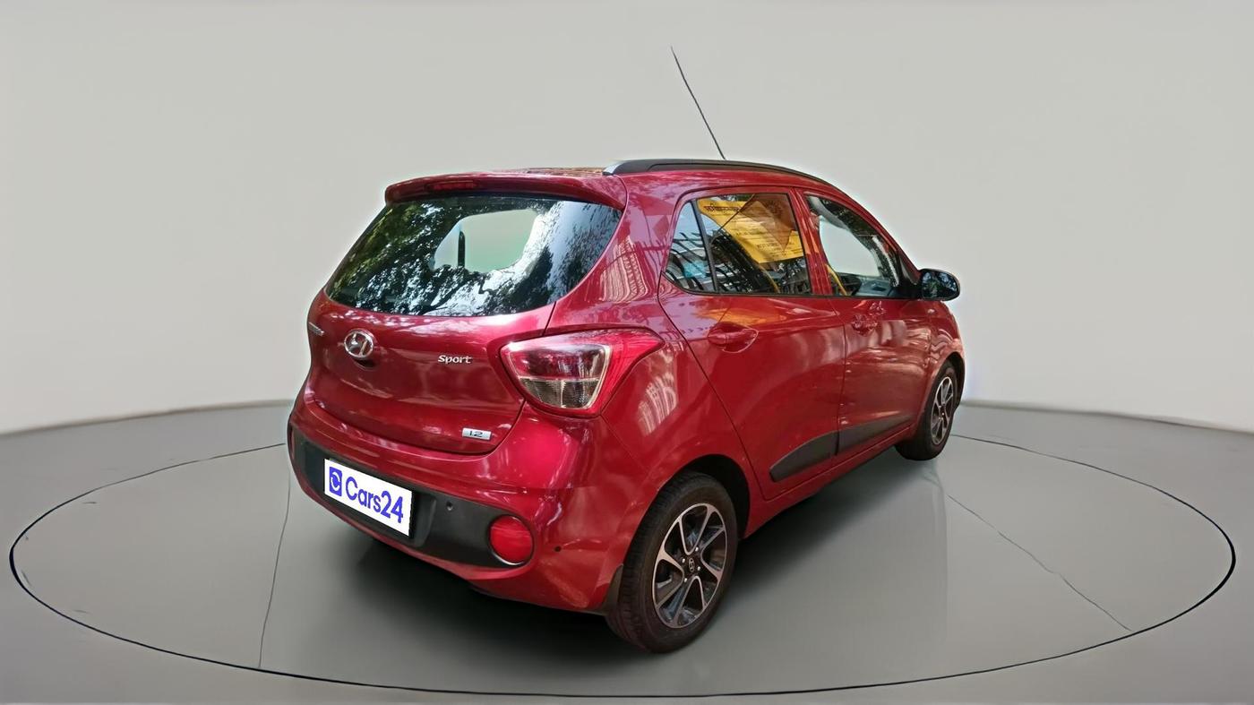 2018 Hyundai Grand i10 SPORTZ AT 1.2 KAPPA VTVT, Petrol, Automatic, 29,827 km, exterior
