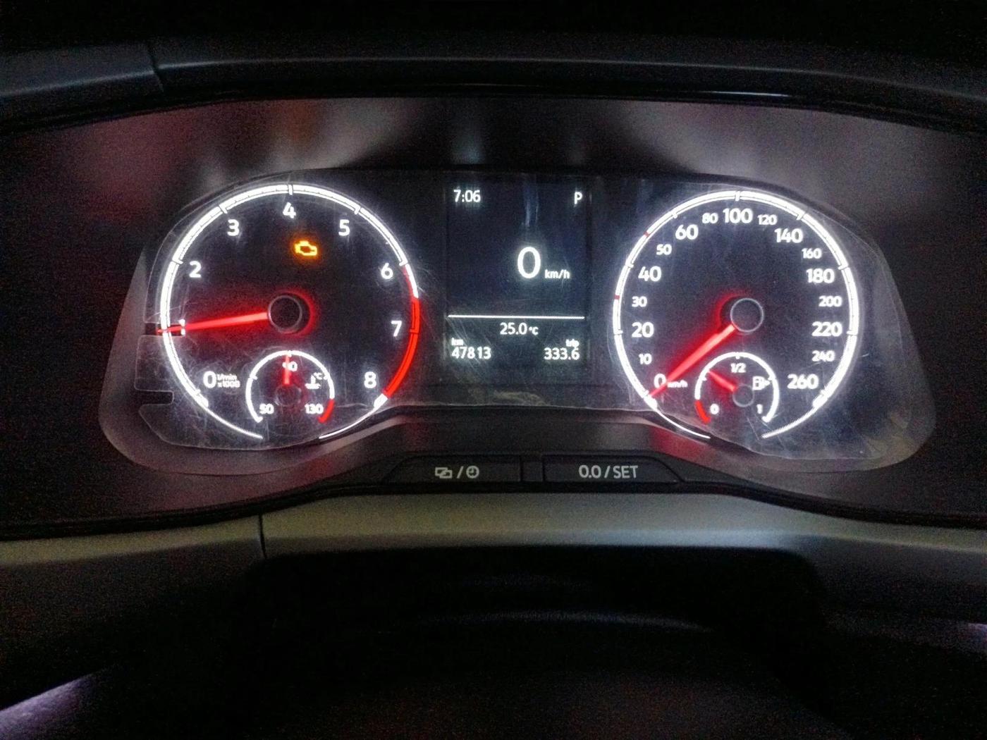 2022 Volkswagen TAIGUN HIGHLINE 1.0 TSI AT, Petrol, Automatic, 47,813 km, interior