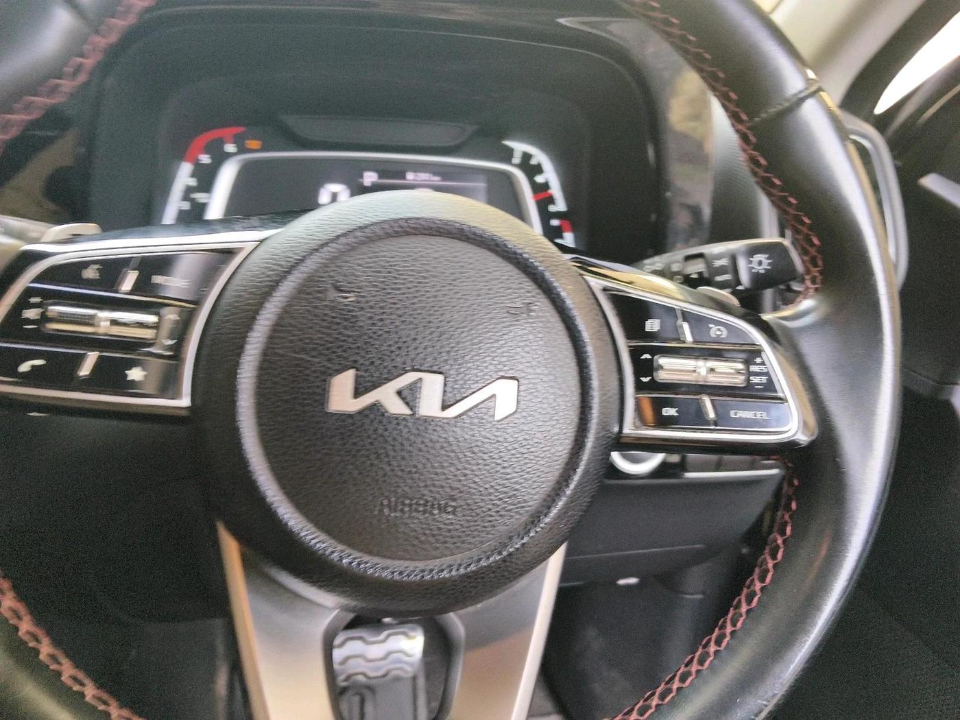 2022 KIA SONET GTX PLUS 1.5 AT, Diesel, Automatic, 45,518 km, interior