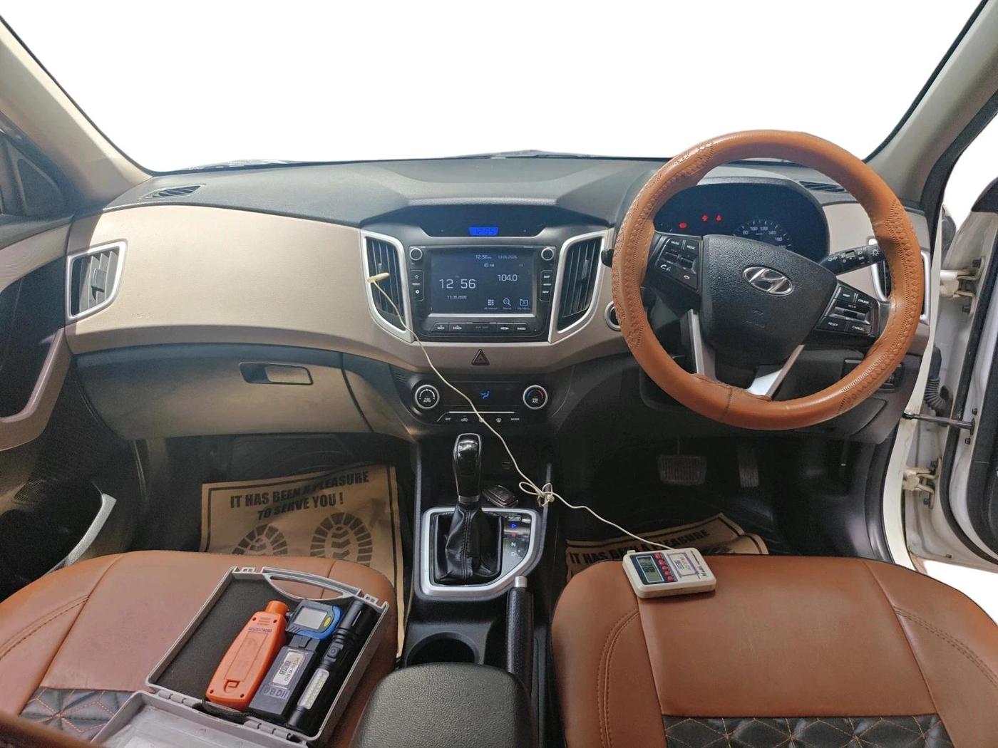 2019 Hyundai Creta SX AT 1.6 DIESEL, Diesel, Automatic, 1,03,597 km, interior