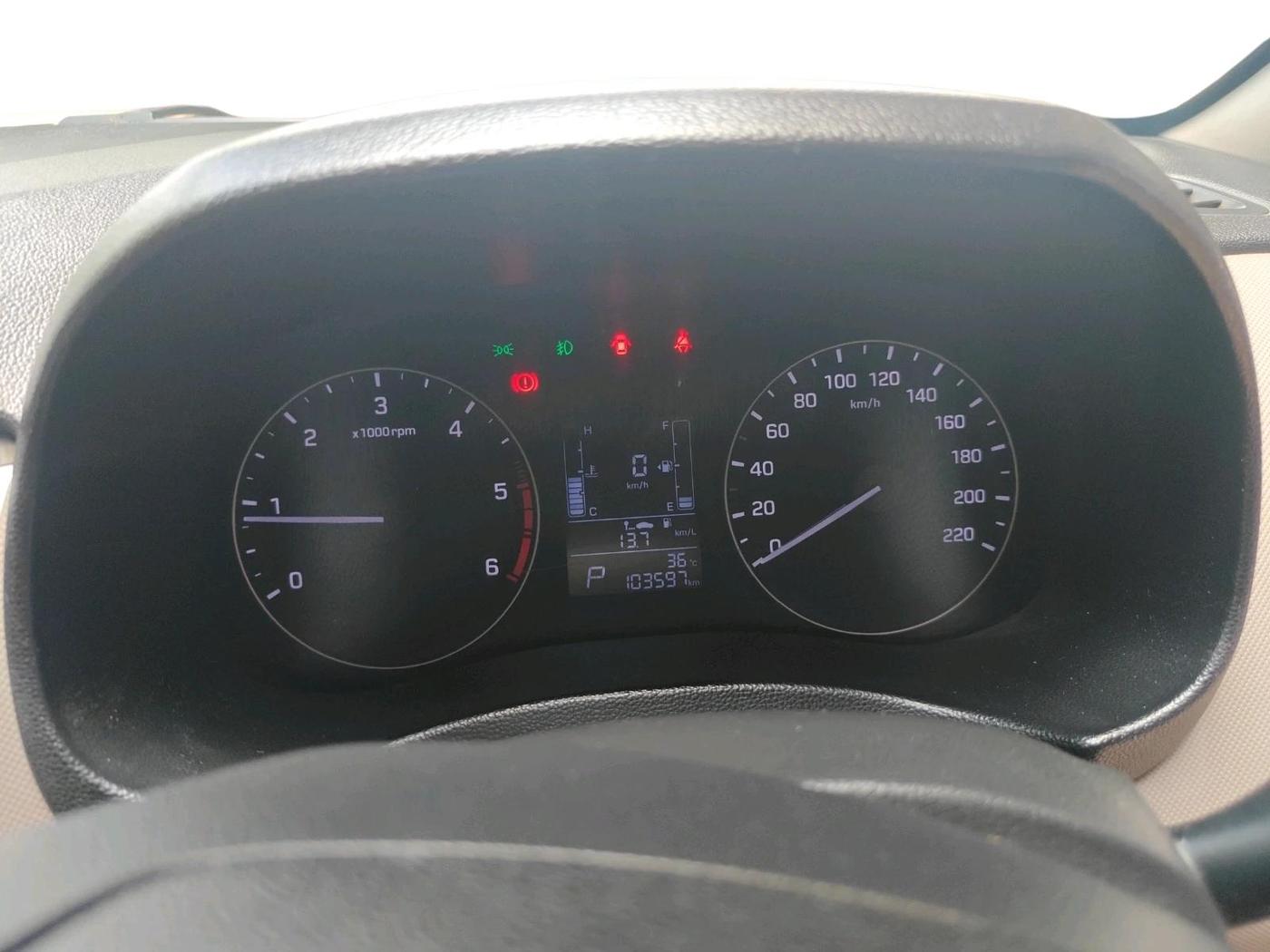 2019 Hyundai Creta SX AT 1.6 DIESEL, Diesel, Automatic, 1,03,597 km, interior