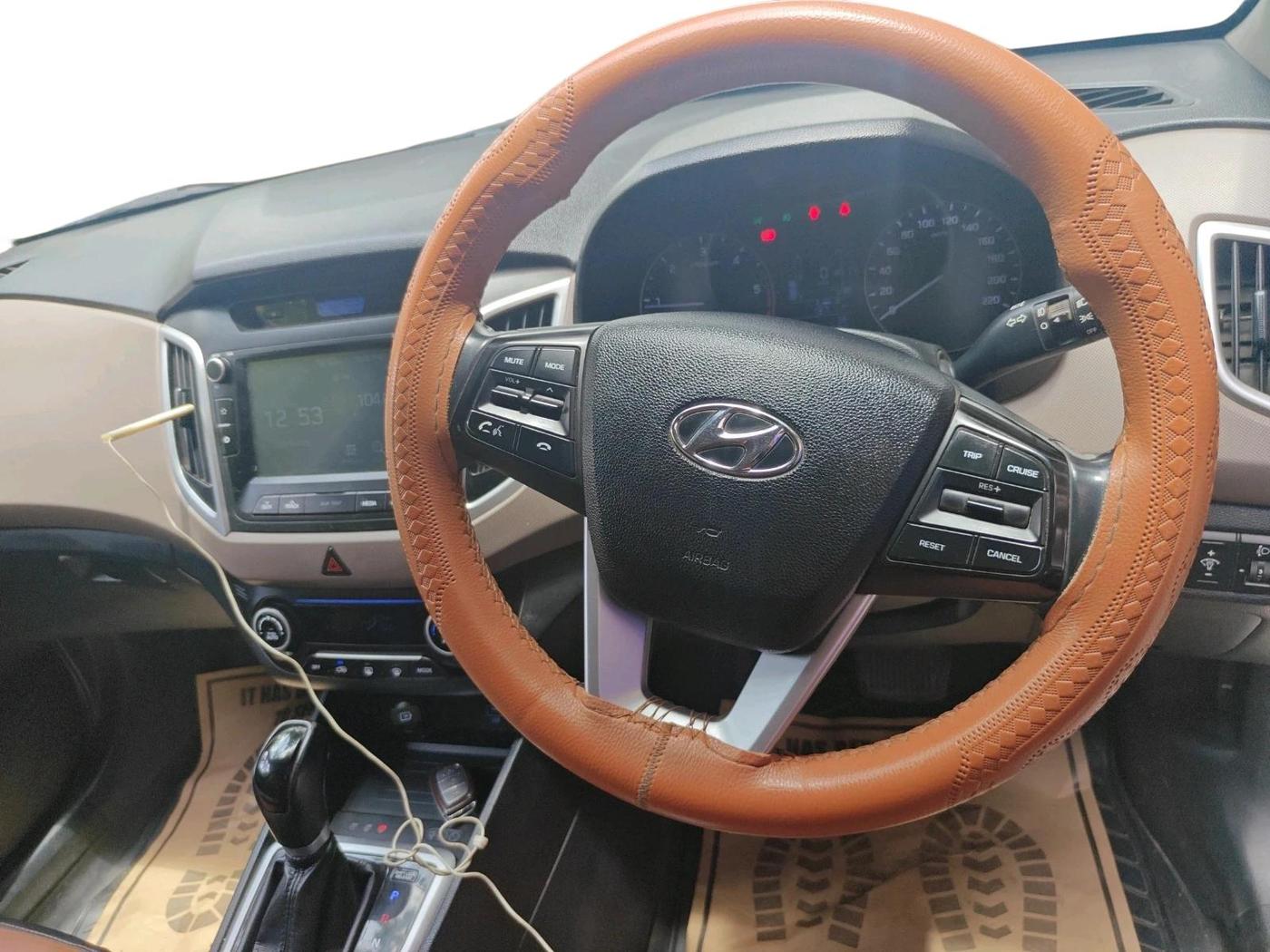 2019 Hyundai Creta SX AT 1.6 DIESEL, Diesel, Automatic, 1,03,597 km, interior