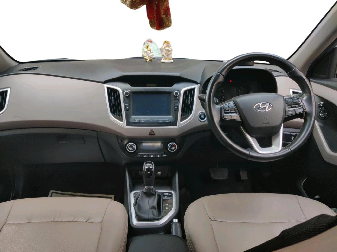 2019 Hyundai Creta SX AT 1.6 PETROL, Petrol, Automatic, 37,961 km, interior