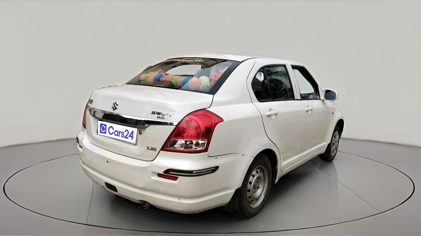2011 Maruti Swift Dzire LXI, Petrol, Manual, 1,19,218 km, exterior