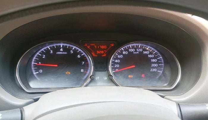 2012 Nissan Sunny XV PETROL, CNG, Manual, 71,780 km, interior