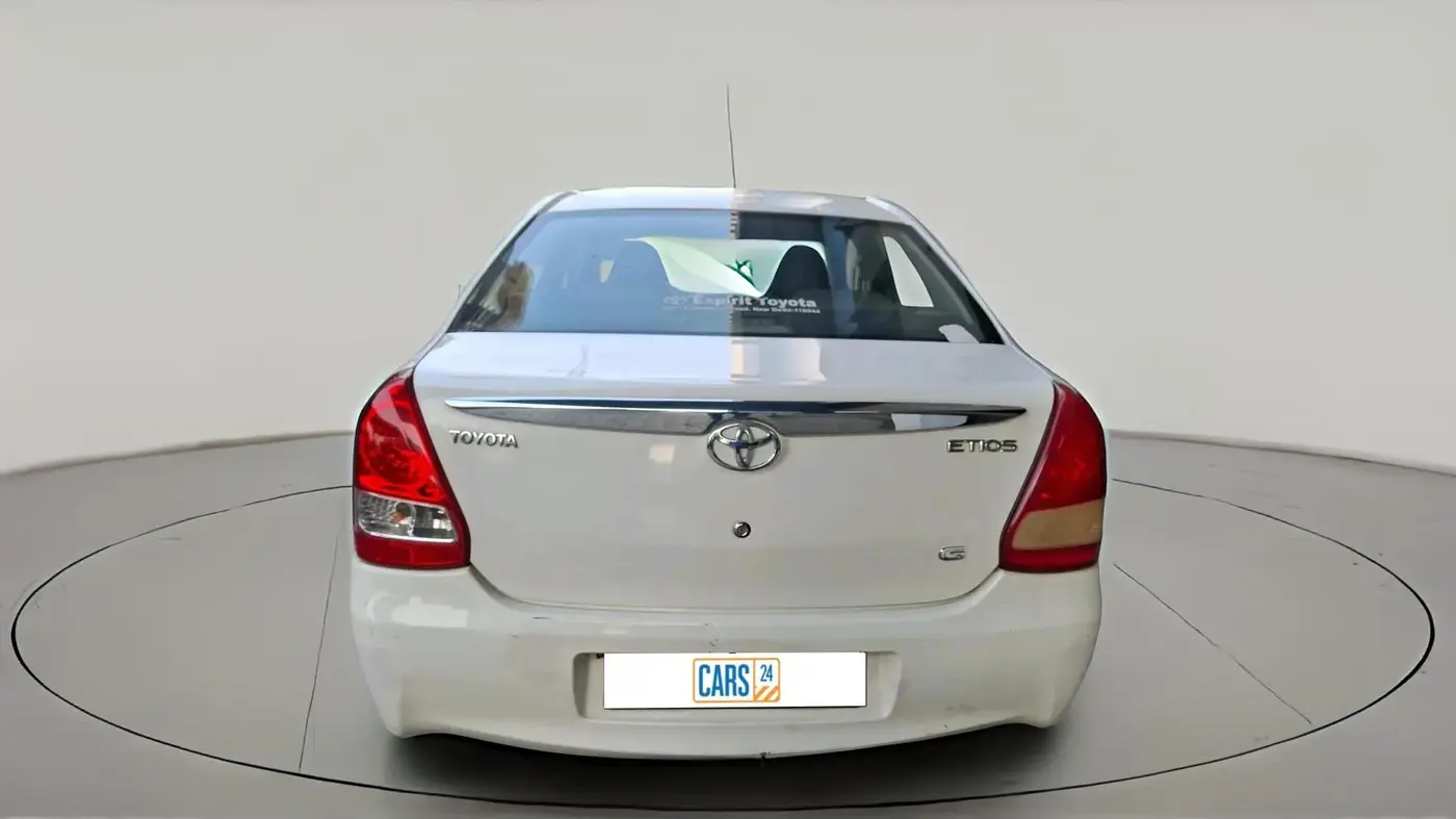 2012 Toyota Etios G, Petrol, Manual, 32,313 km, exterior
