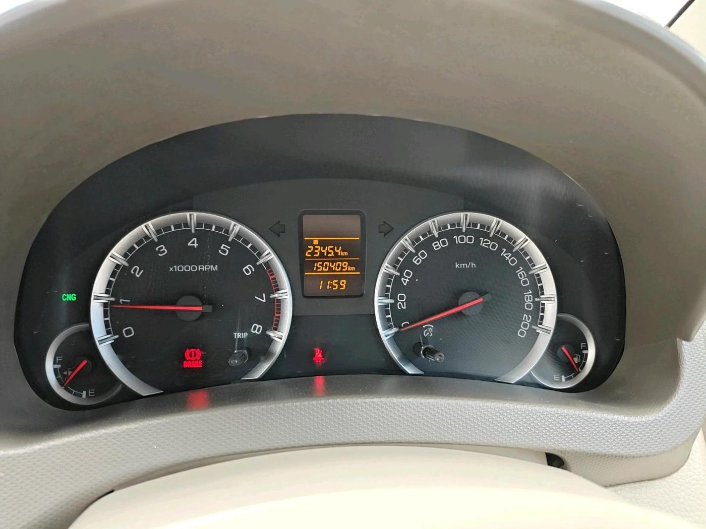 2017 Maruti Ertiga VXI CNG, CNG, Manual, 1,50,409 km, interior