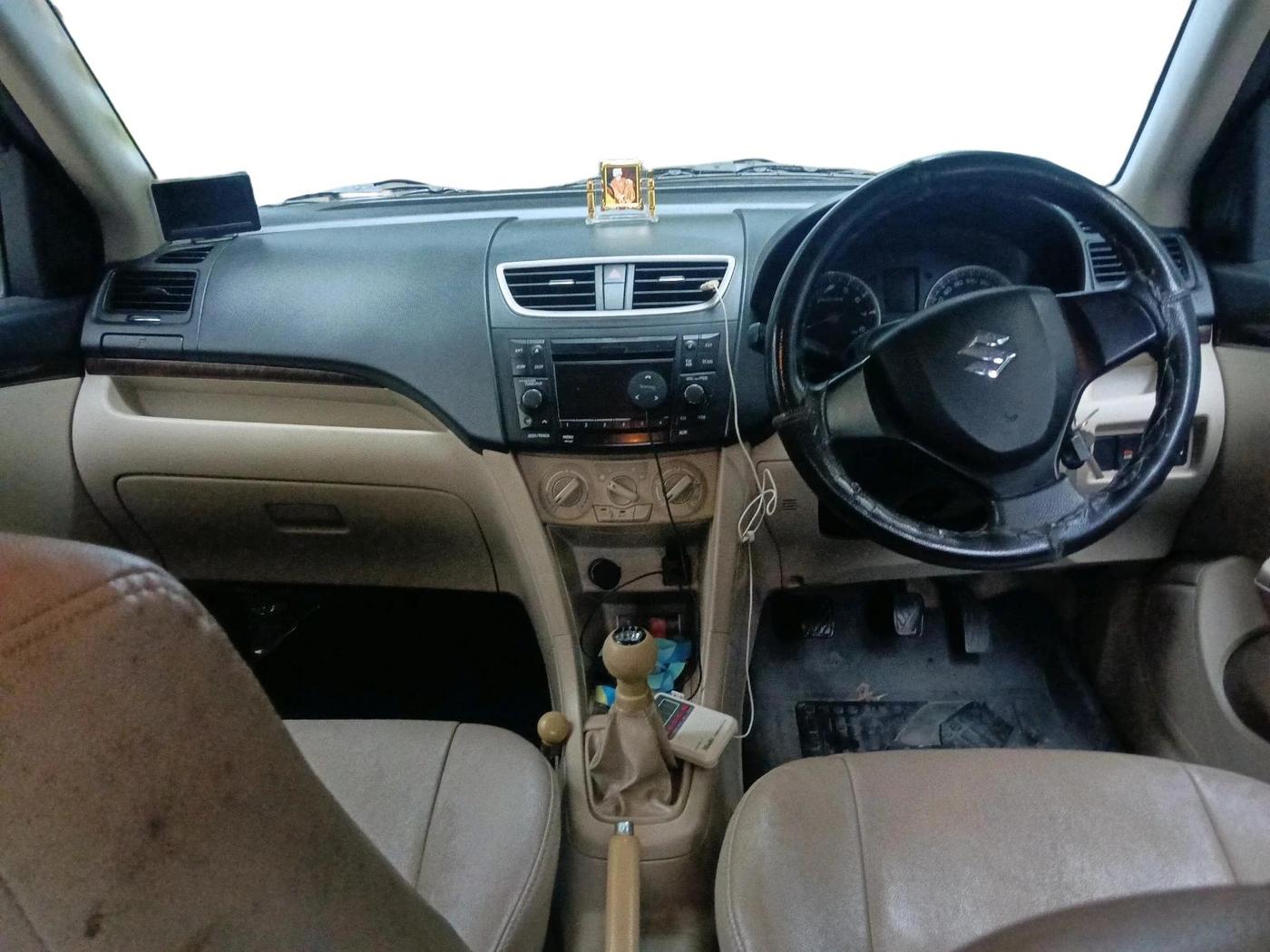 2013 Maruti Swift Dzire VXI, Petrol, Manual, 77,562 km, interior