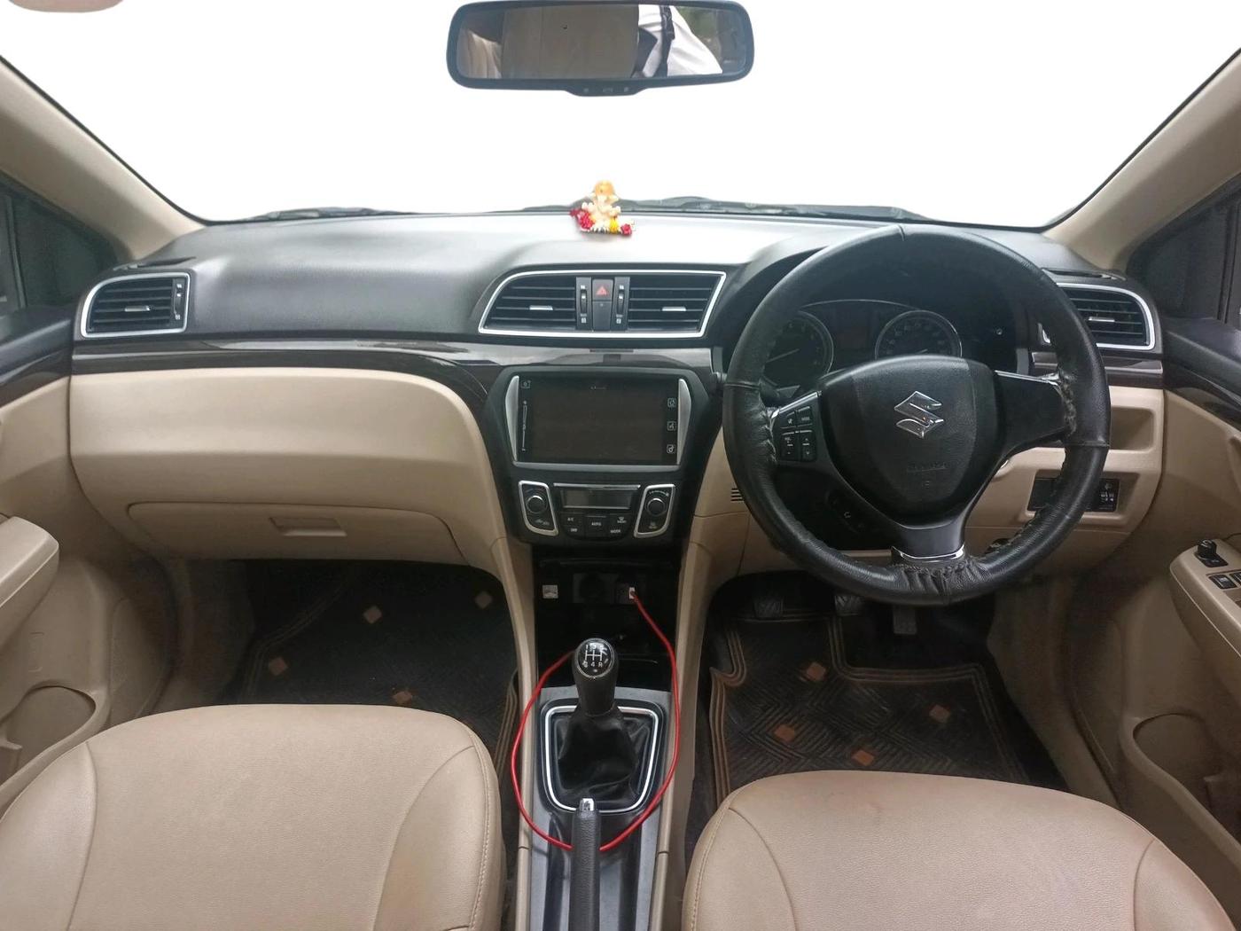 2018 Maruti Ciaz ALPHA 1.4 PETROL, Petrol, Manual, 42,845 km, interior