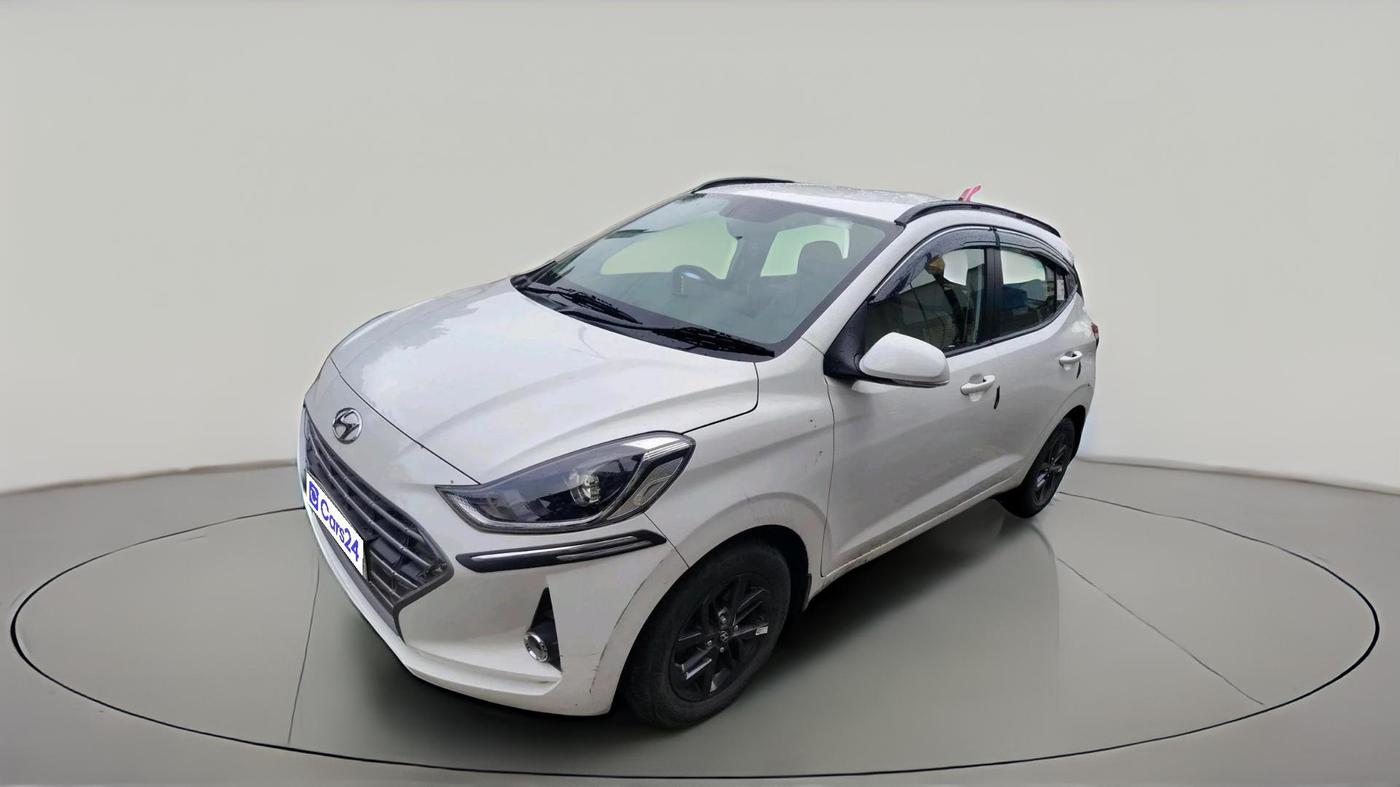 2021 Hyundai GRAND I10 NIOS SPORTZ AMT 1.2 KAPPA VTVT, Petrol, Automatic, 20,256 km, exterior