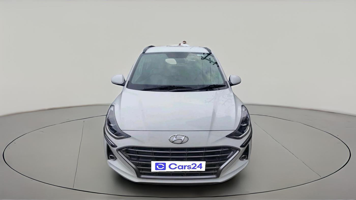 2021 Hyundai GRAND I10 NIOS SPORTZ AMT 1.2 KAPPA VTVT, Petrol, Automatic, 20,256 km, exterior