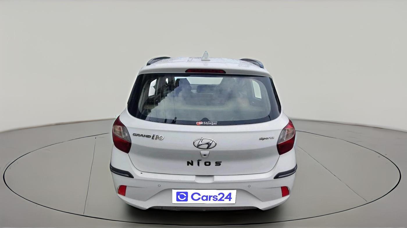 2021 Hyundai GRAND I10 NIOS SPORTZ AMT 1.2 KAPPA VTVT, Petrol, Automatic, 20,256 km, exterior