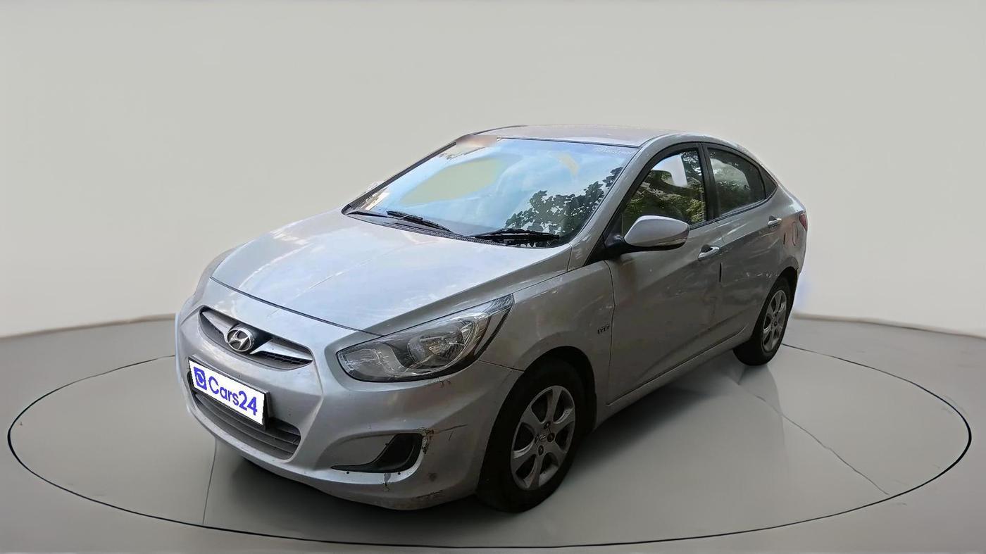 2012 Hyundai Verna FLUIDIC 1.4 VTVT, Petrol, Manual, 65,346 km, exterior