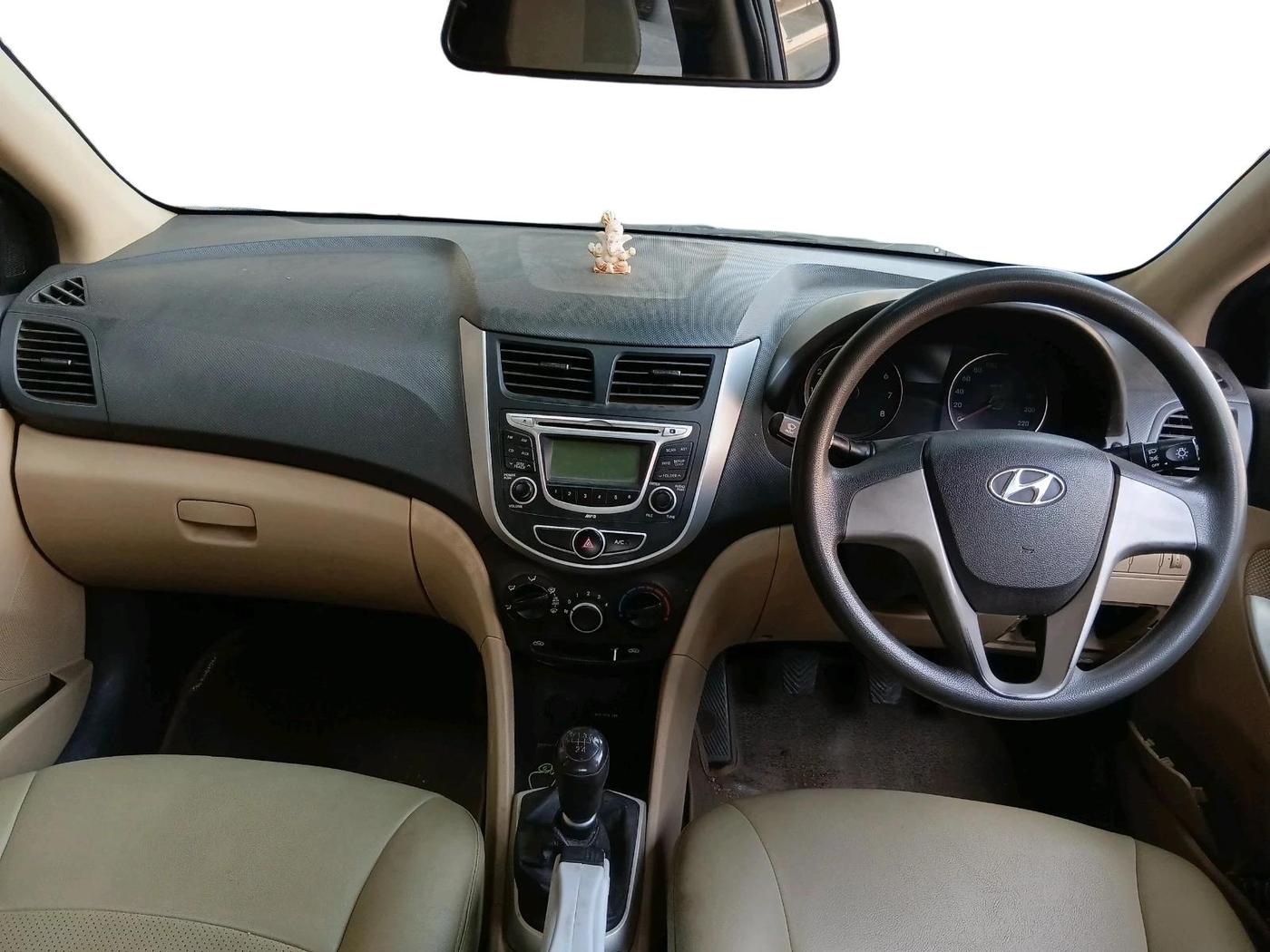 2012 Hyundai Verna FLUIDIC 1.4 VTVT, Petrol, Manual, 65,346 km, interior