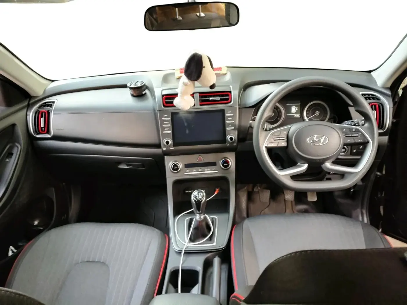 2023 Hyundai Creta S PLUS KNIGHT 1.5 PETROL, Petrol, Manual, 19,483 km, interior
