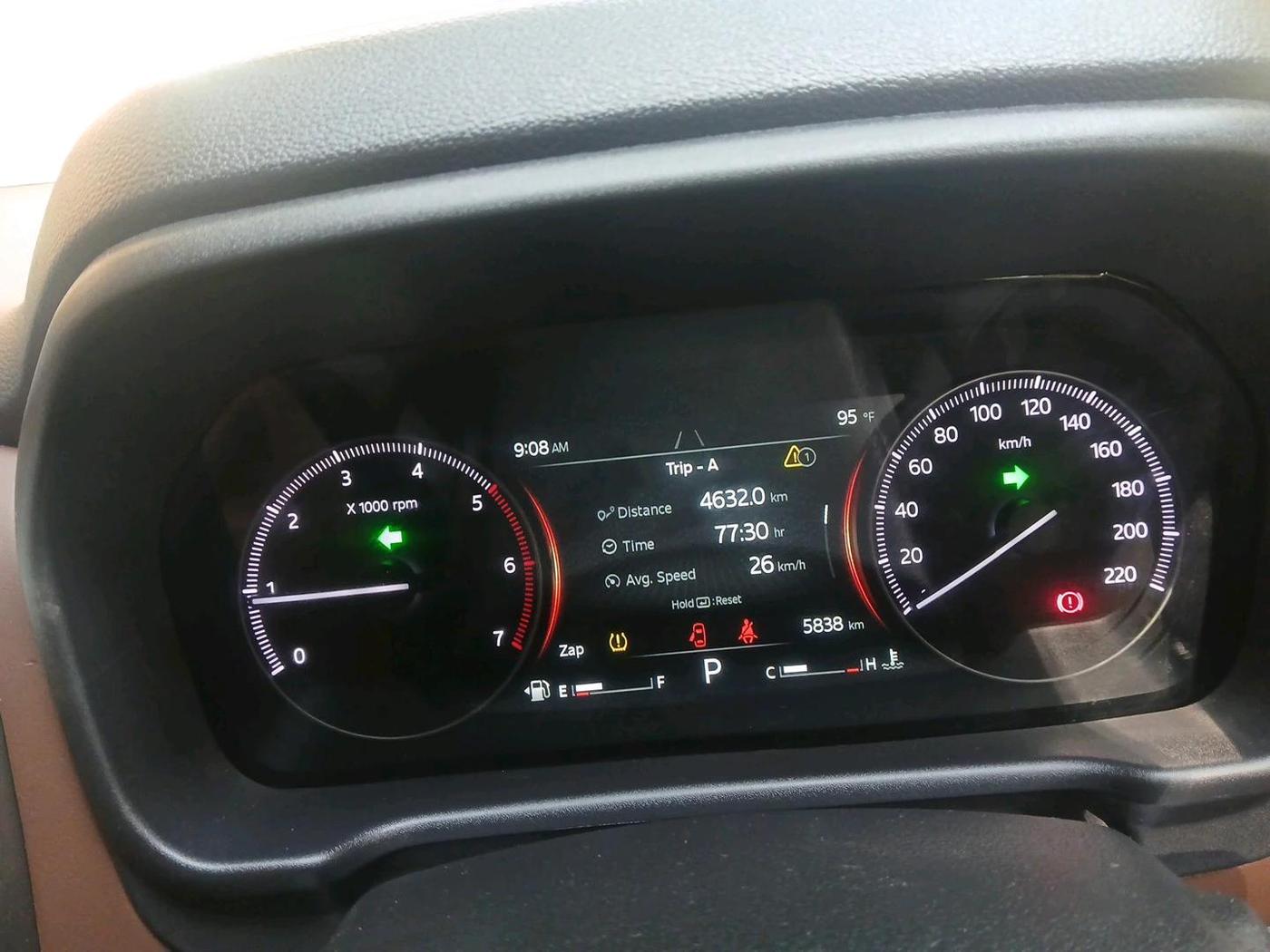 2025 Mahindra SCORPIO-N Z8 L DIESEL AT 2WD 7 STR, Diesel, Automatic, 5,838 km, interior