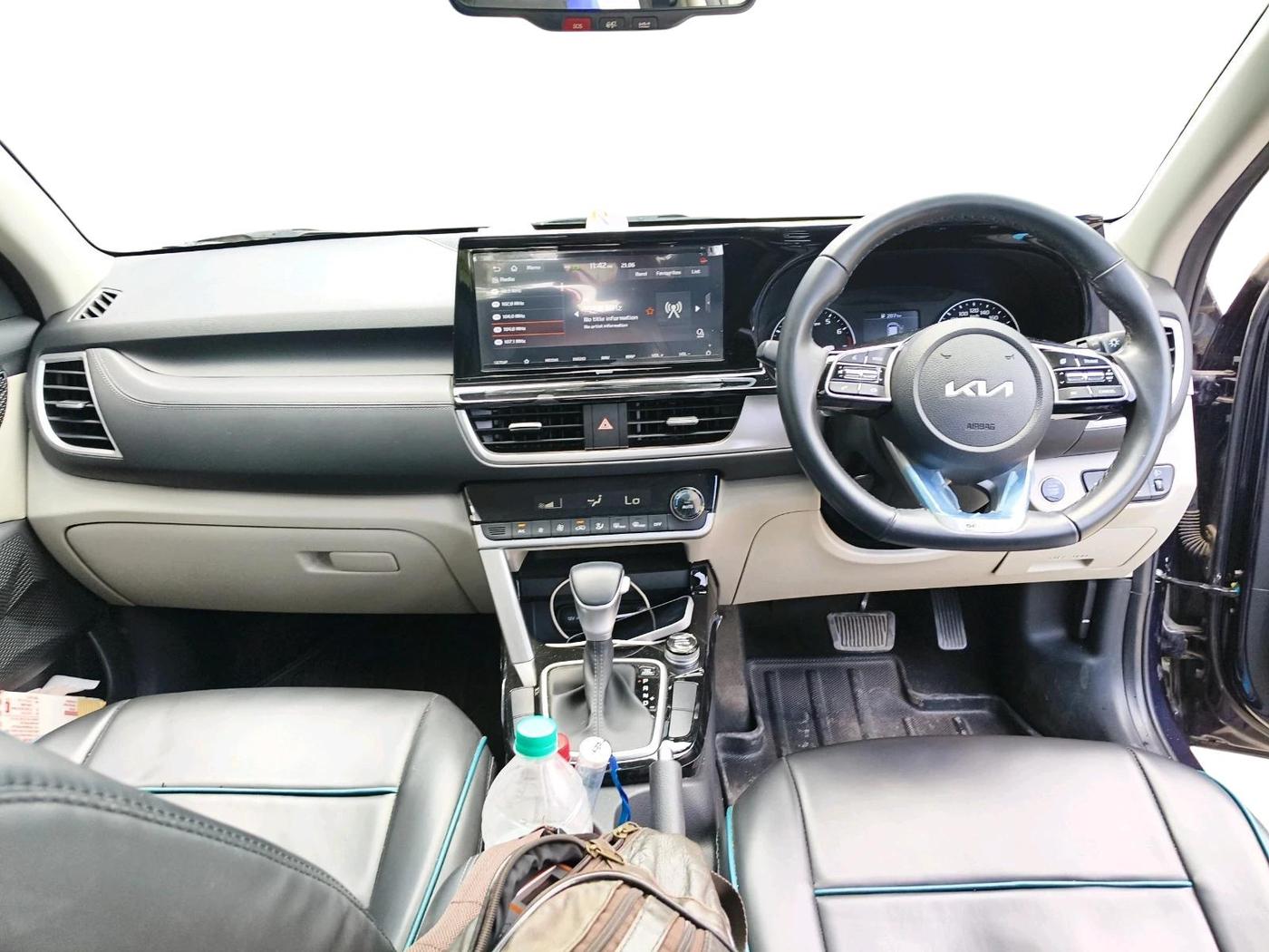 2022 KIA SELTOS  HTX IVT G, Petrol, Automatic, 13,929 km, interior