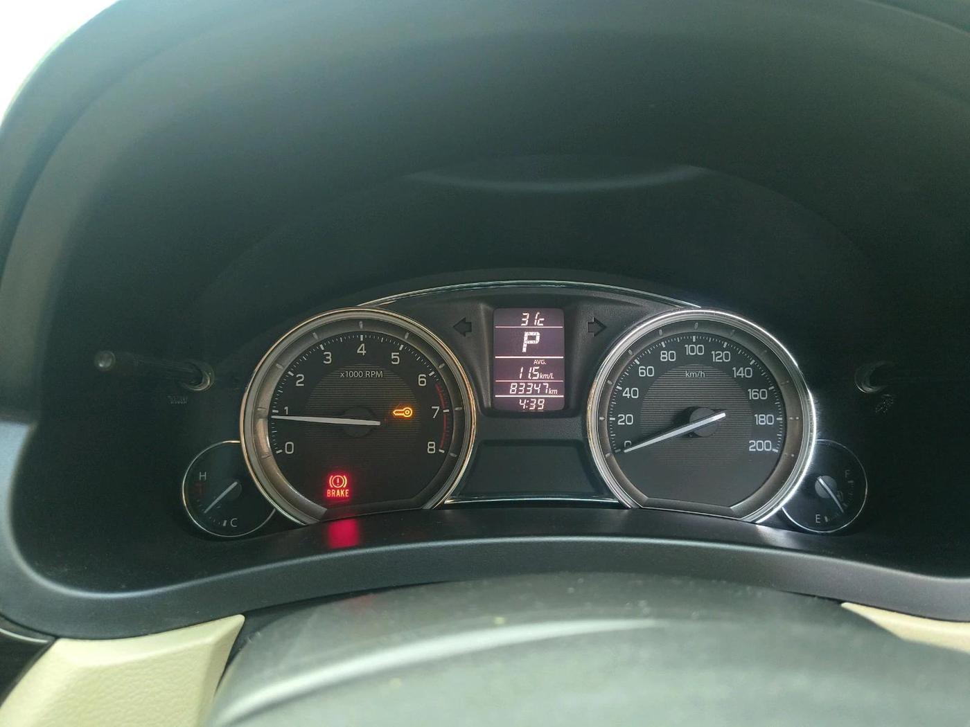 2017 Maruti Ciaz ALPHA  AT 1.4  PETROL, Petrol, Automatic, 83,347 km, interior