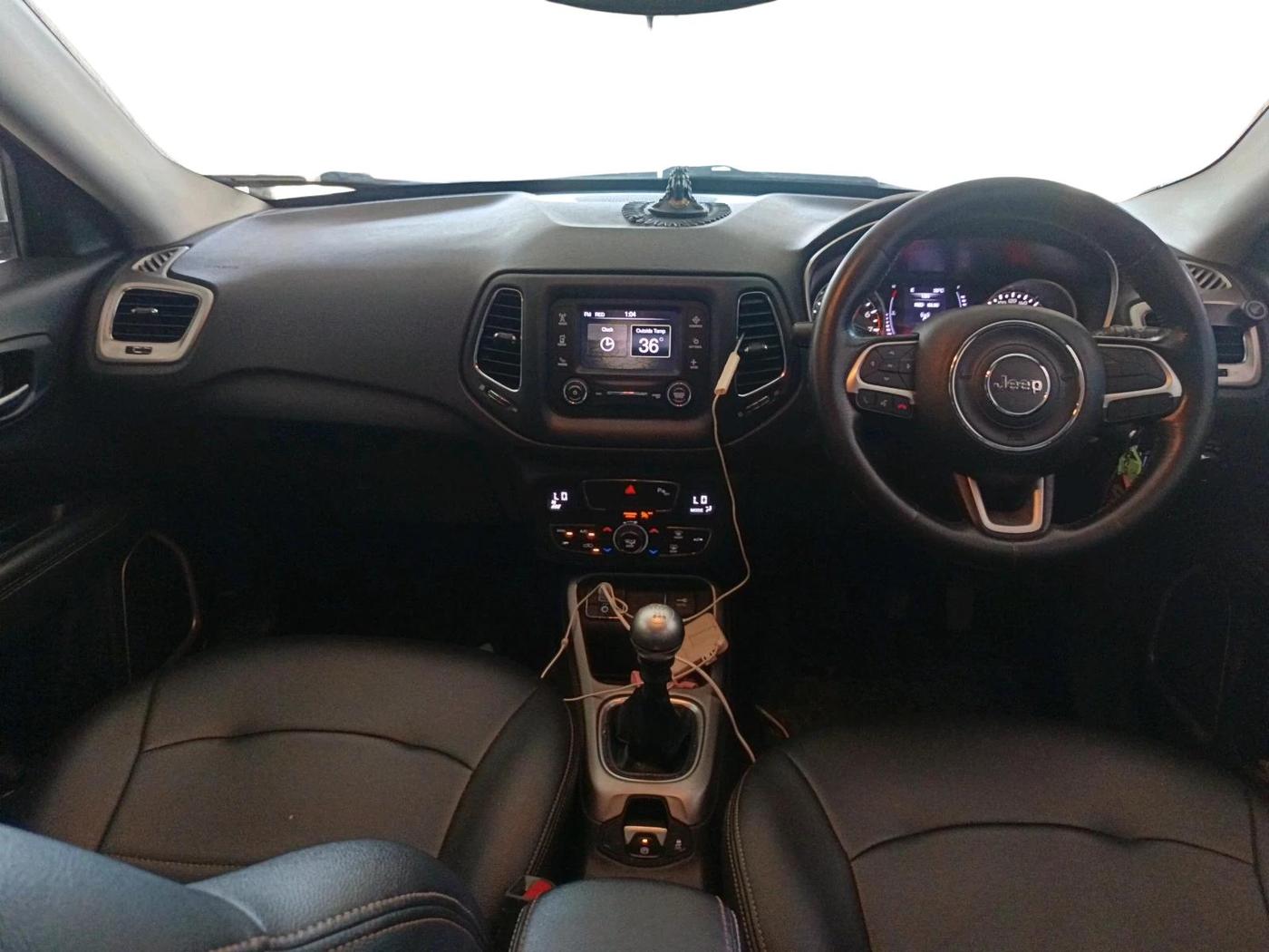 2019 Jeep Compass SPORT PLUS 1.4 PETROL, Petrol, Manual, 46,616 km, interior