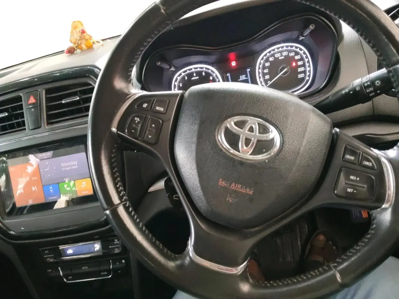 2021 Toyota URBAN CRUISER PREMIUM GRADE MT, Petrol, Manual, 90,393 km, interior